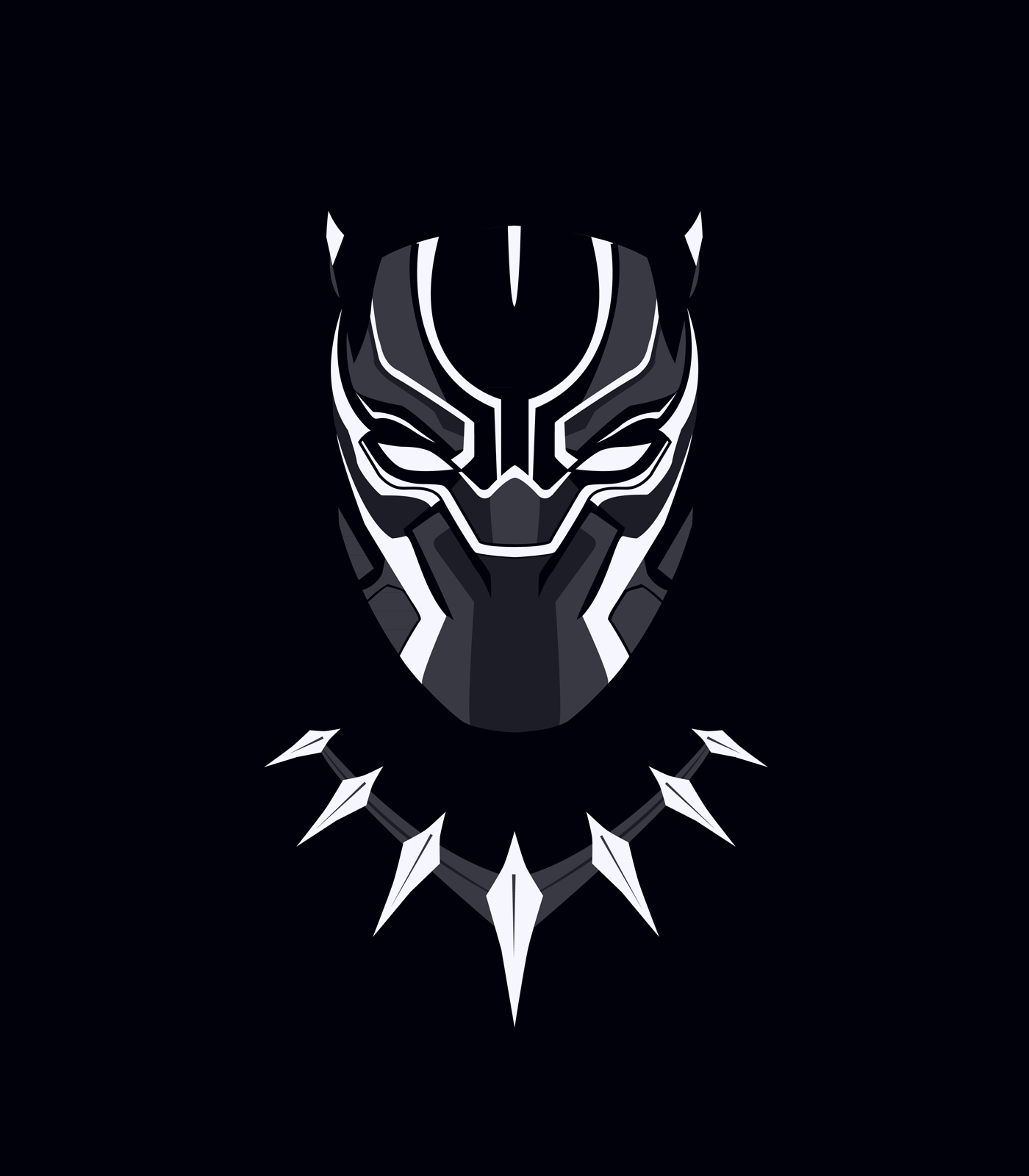 1400x1600 Black Panther Wallpaper, Phone