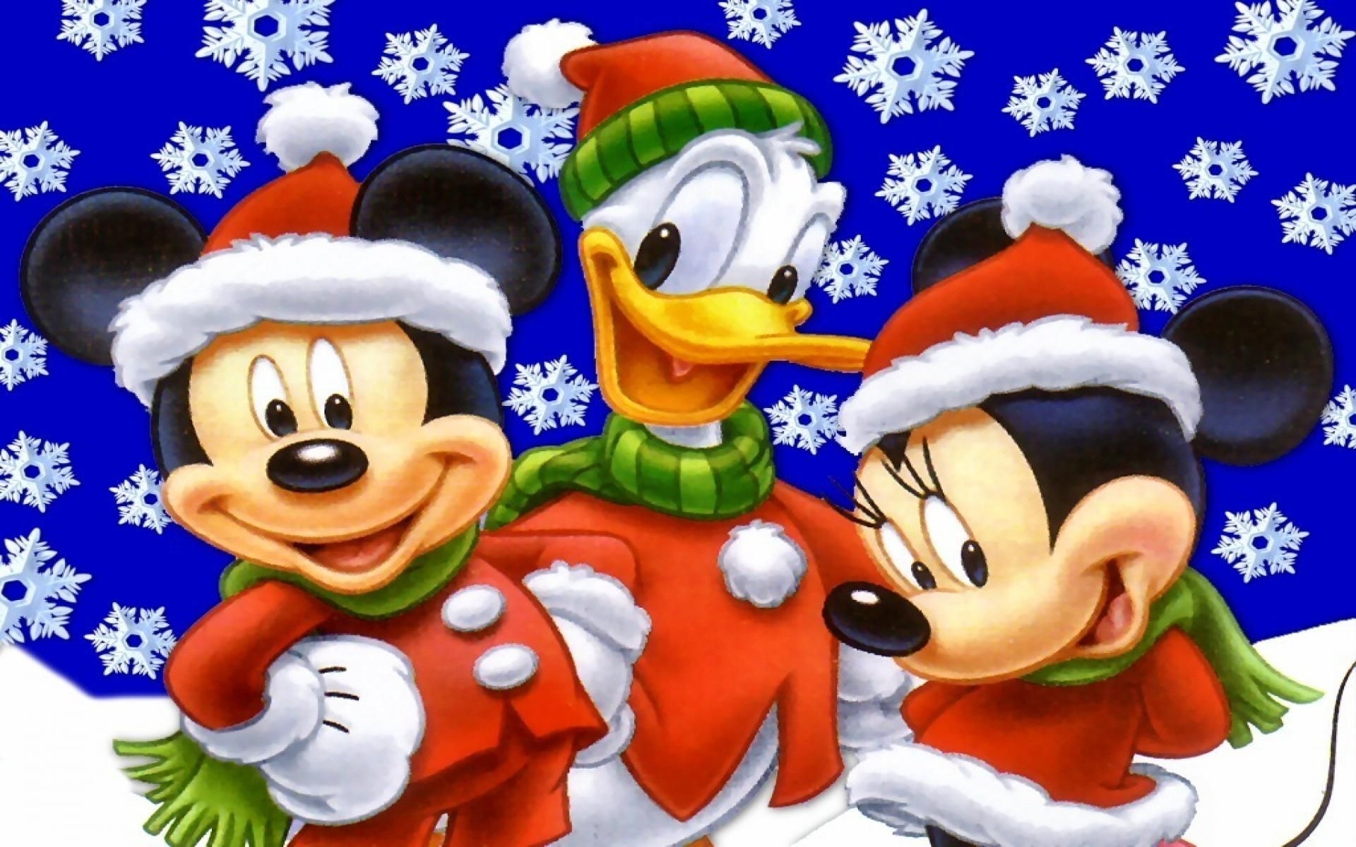 1920x1200 Disney Characters wallpaper HD free. Mickey mouse christmas, Disney holiday, Christmas cartoons, Desktop