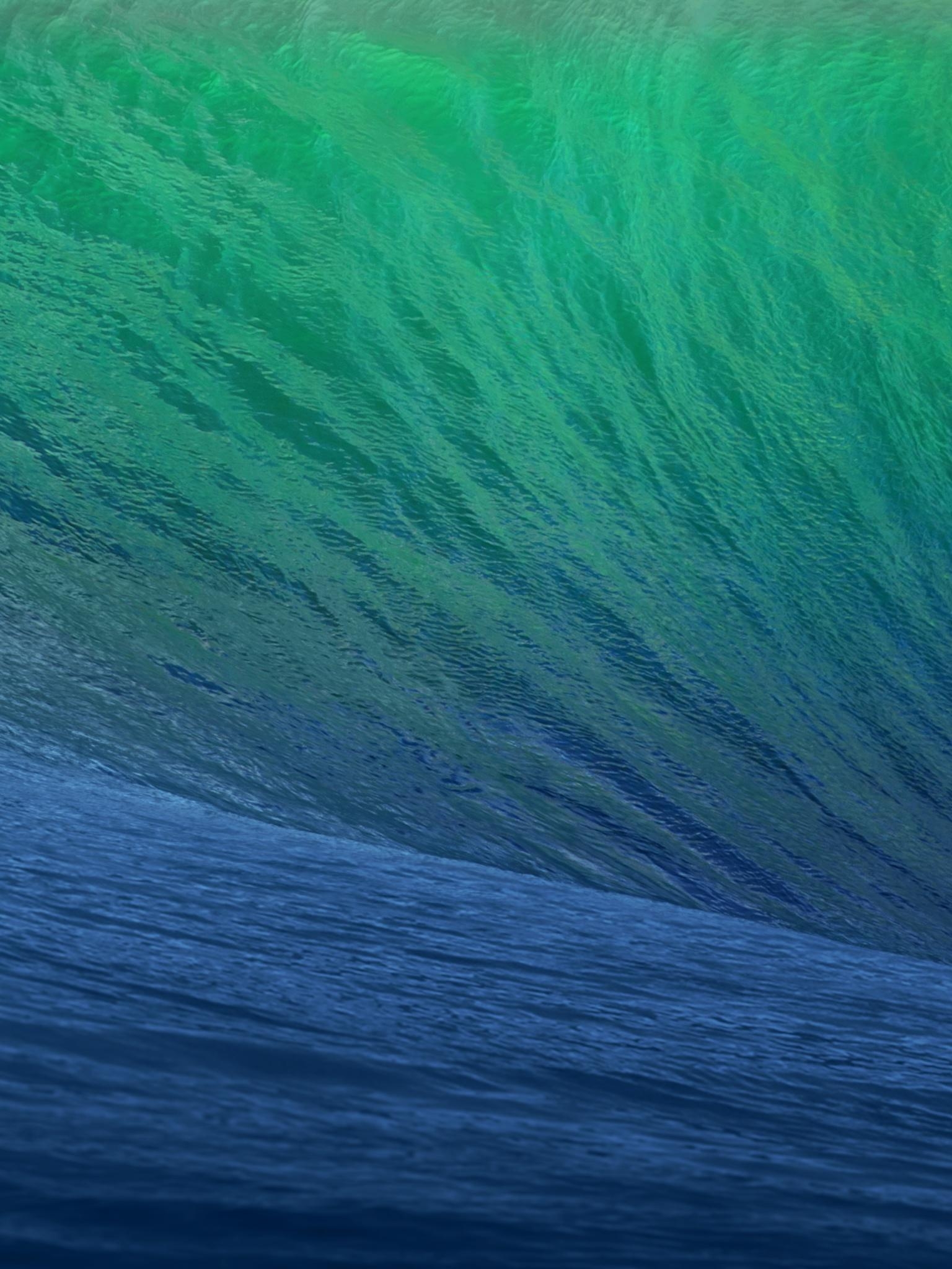 1540x2050 Download  OS X Mavericks Wave iPad 4 wallpaper, Phone