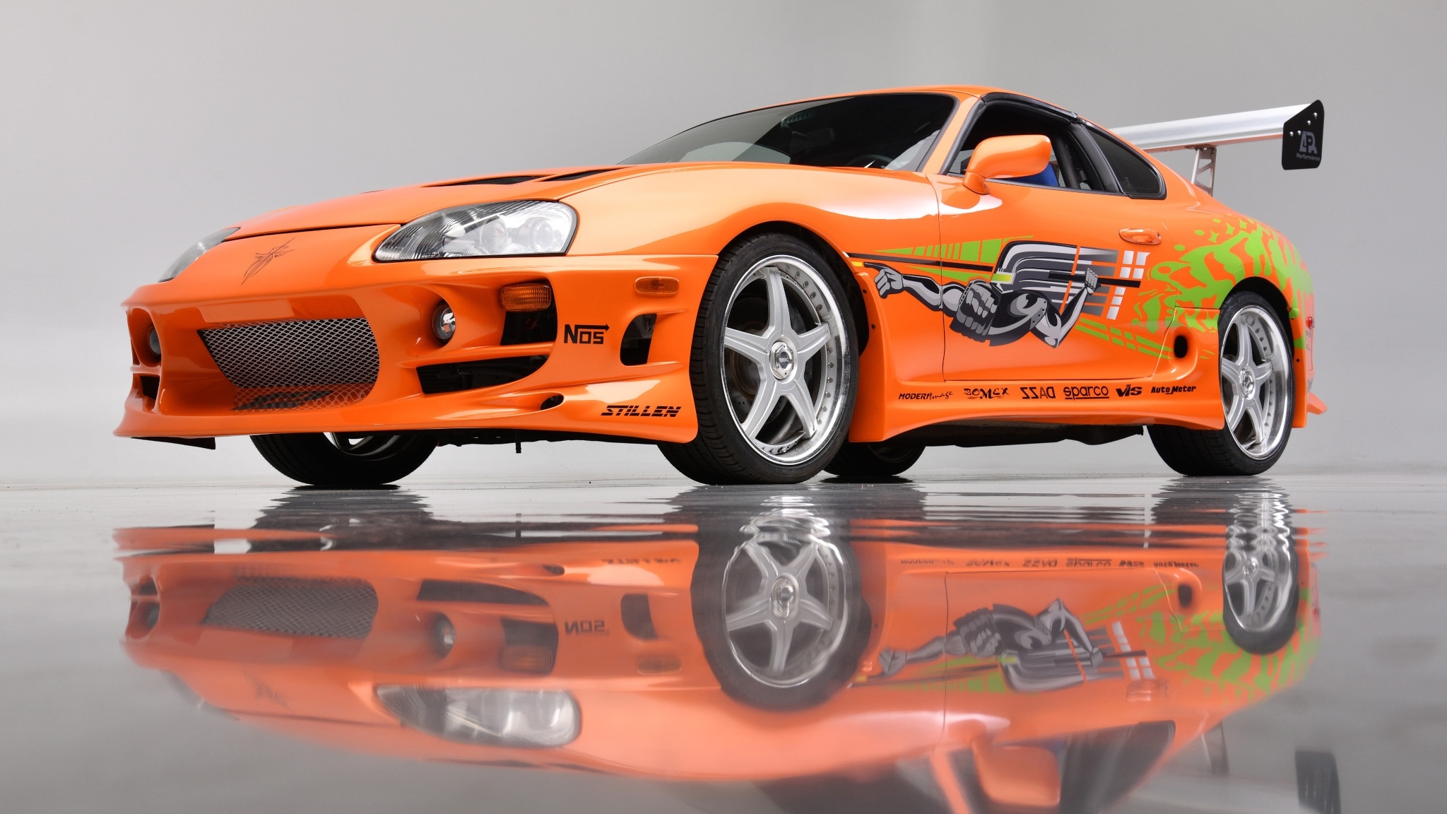 2050x1160 Paul Walker's Fast and Furious Toyota Supra Sells for Hollywood Money, Desktop