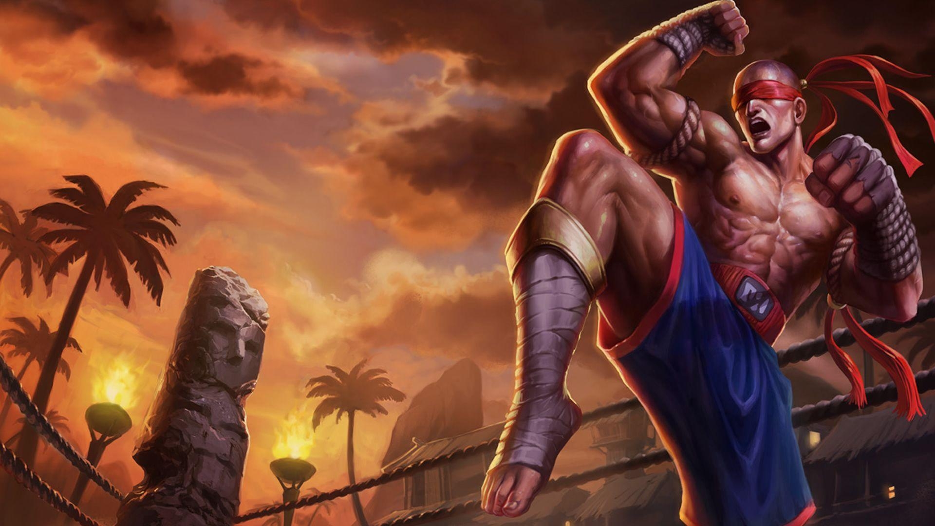 1920x1080 Muay Thai Lee Sin Wallpaper, Desktop