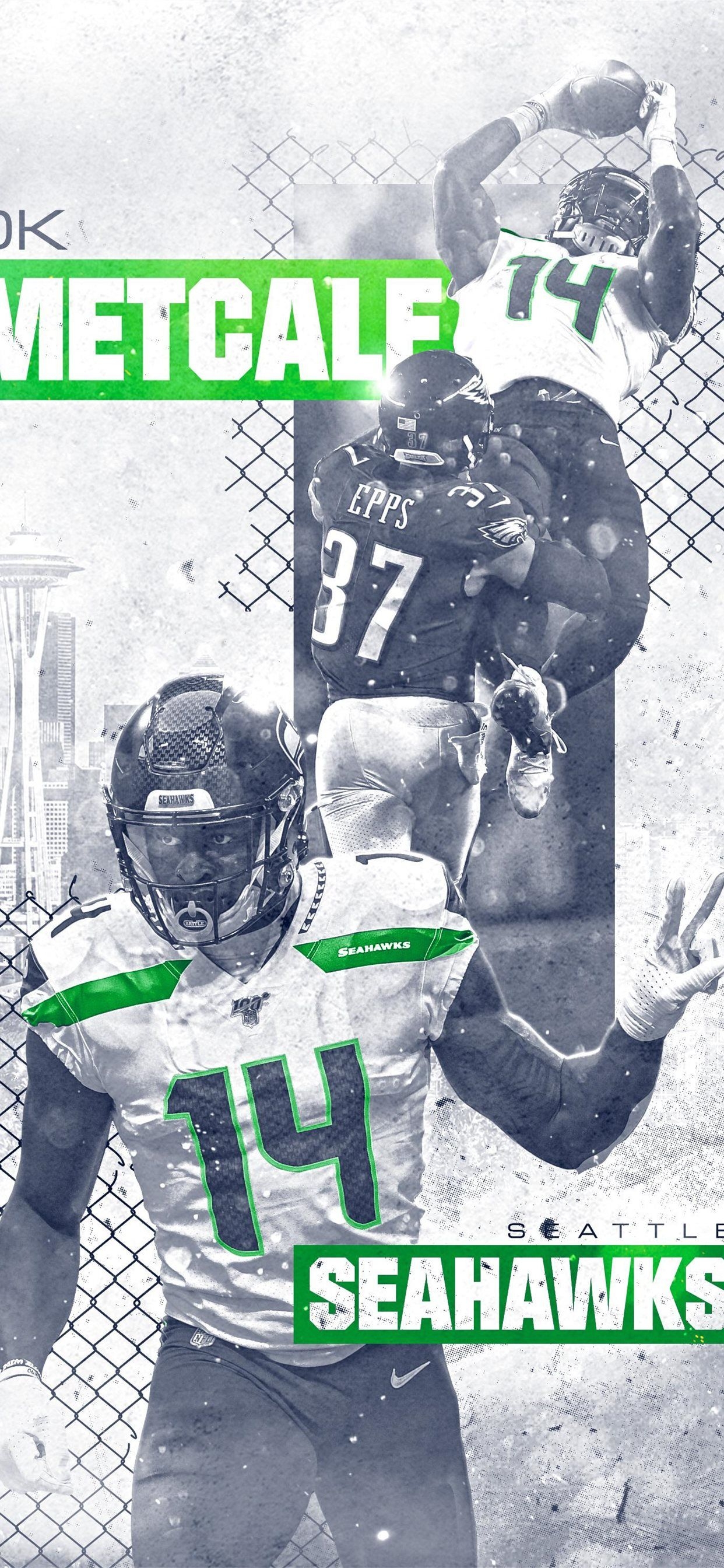 1250x2690 DK Seahawks iPhone 11 Wallpaper Free, Phone