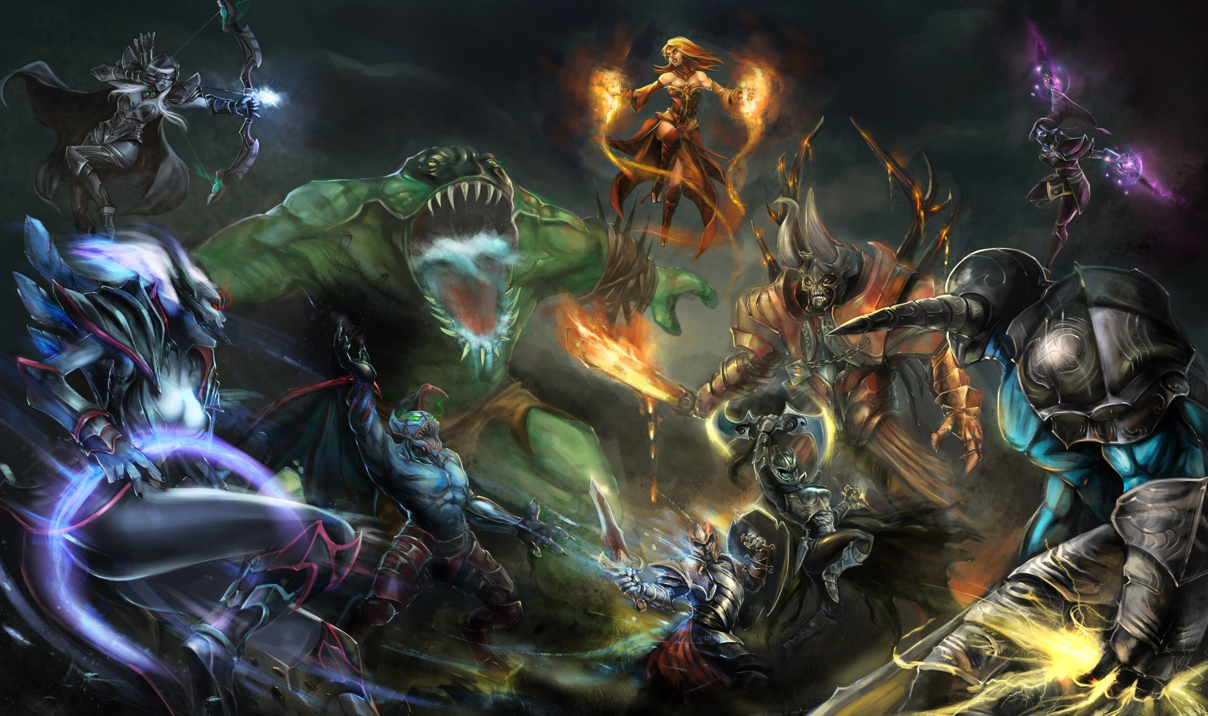 3840x2280 Wallpaper's name:  dota 2 4k wallpaper for pc in HD Resolution:  File size: 1758 kB Uploaded: Pr. Dota 2 wallpaper hd, Dota 2 wallpaper, Dota 2, Desktop