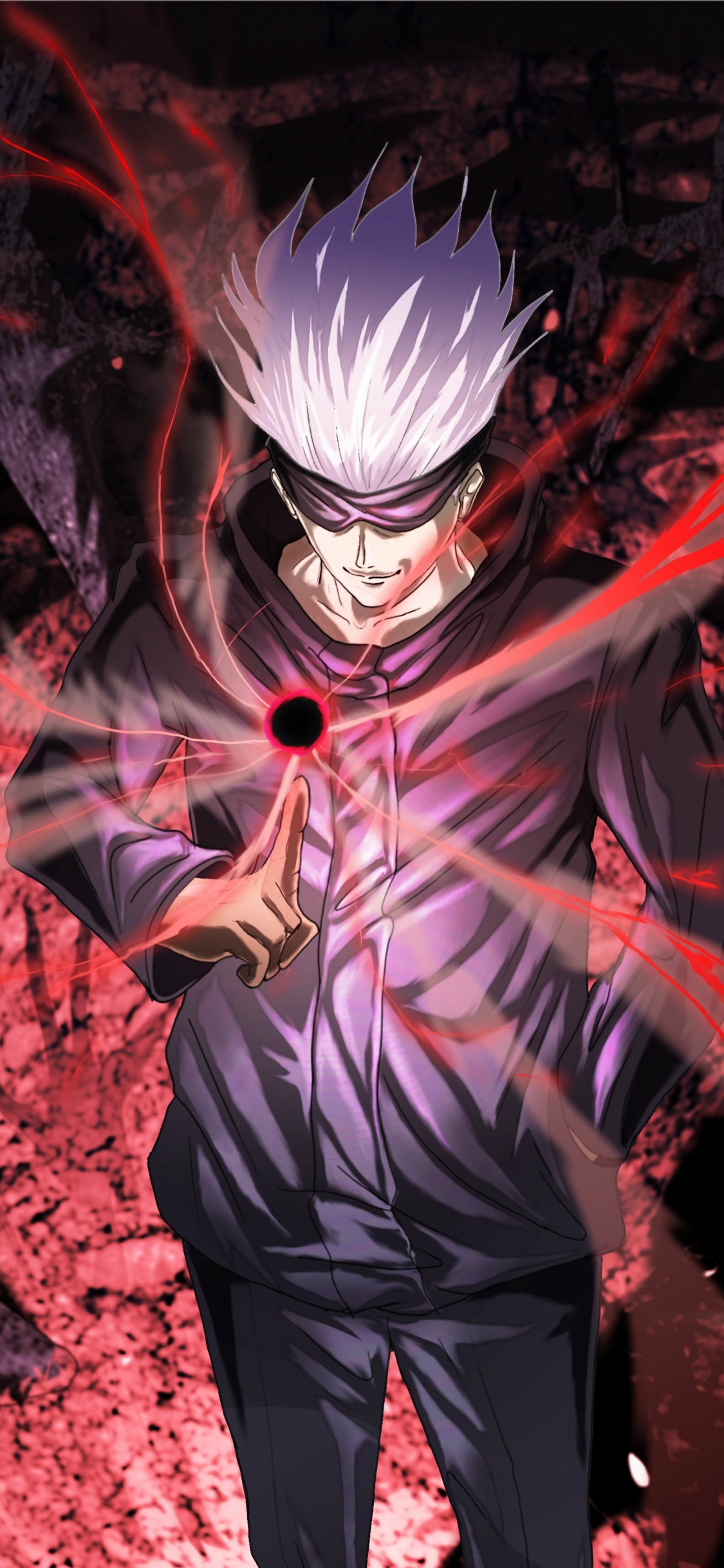 1130x2440 Download satoru gojo, jujutsu kaise, anime  wallpaper, iphone x,  HD image, background, 26619, Phone