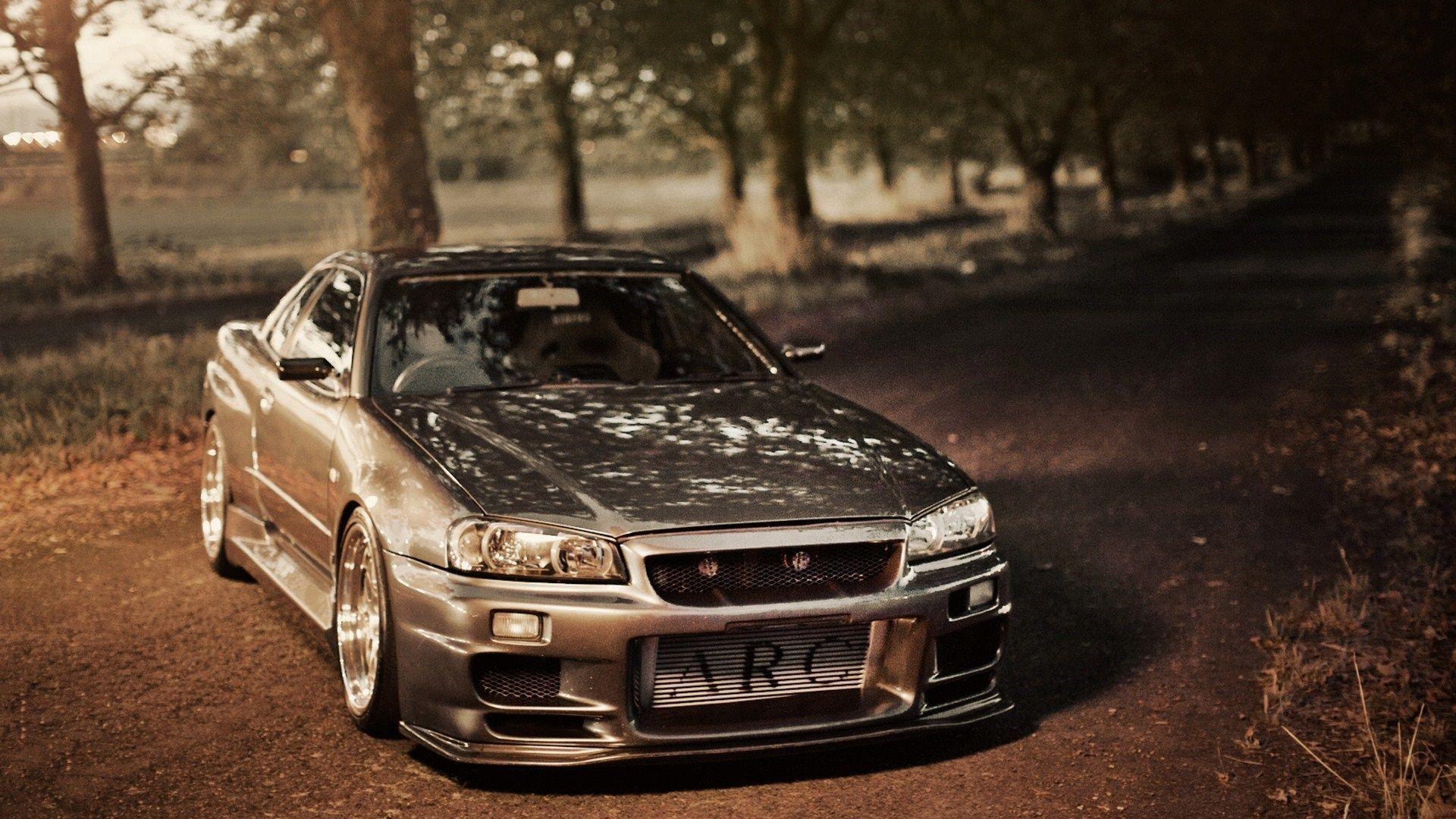 1920x1080 Nissan Skyline Gt R R34 Tuning Road Photo HD Wallpaper. Wallpaper, Desktop