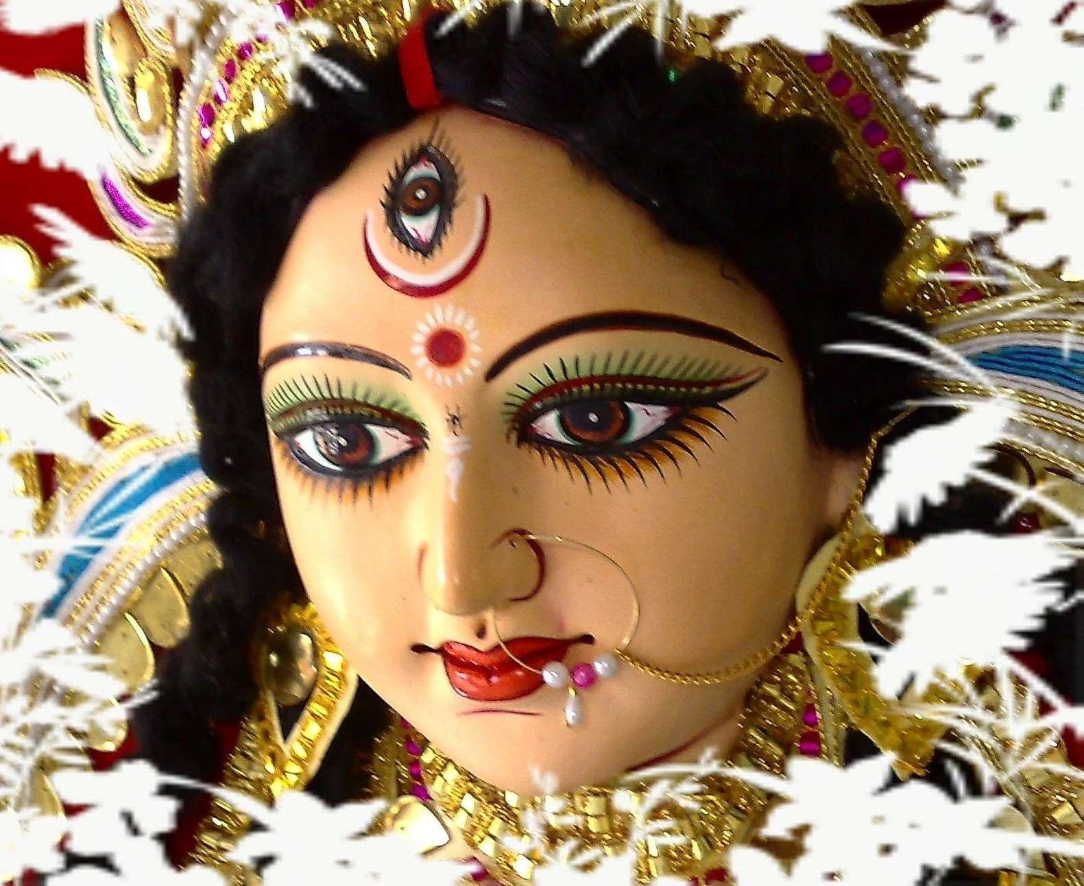 1590x1300 Maa Durga Dazzling Wallpaper, Image and Pix, Desktop