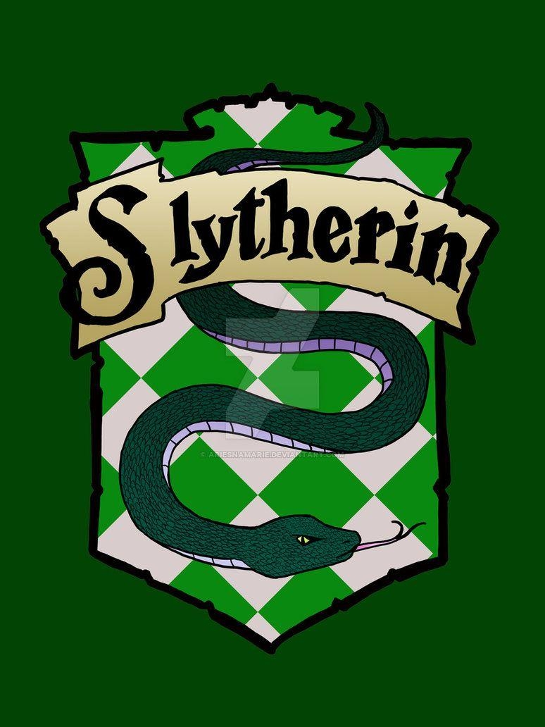 780x1040 Slytherin Crest, Phone