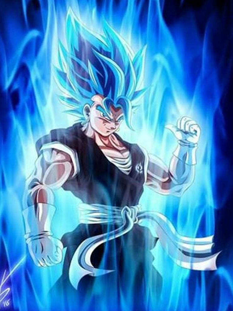 770x1030 Goku Super Saiyan God Blue Wallpaper for Android, Phone