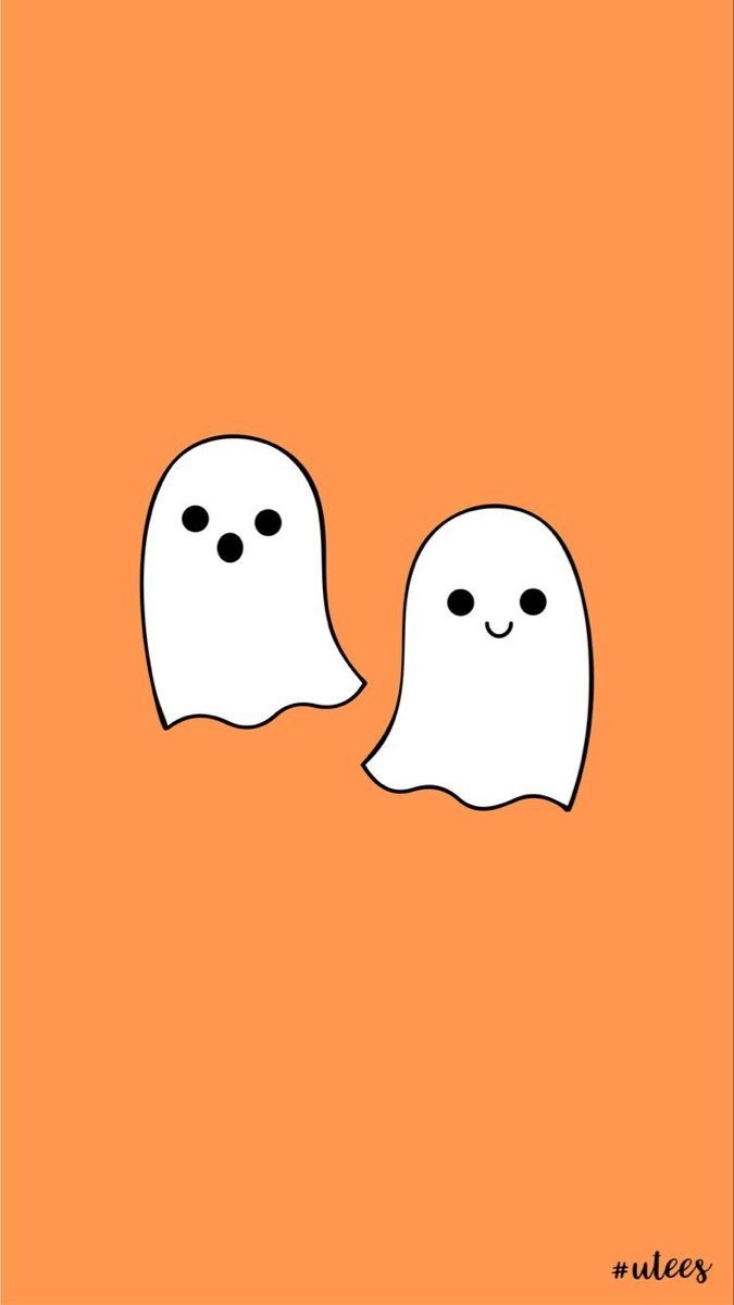 680x1200 Cute Ghost Halloween Wallpaper. Fall wallpaper, Halloween wallpaper iphone, Cute fall wallpaper, Phone