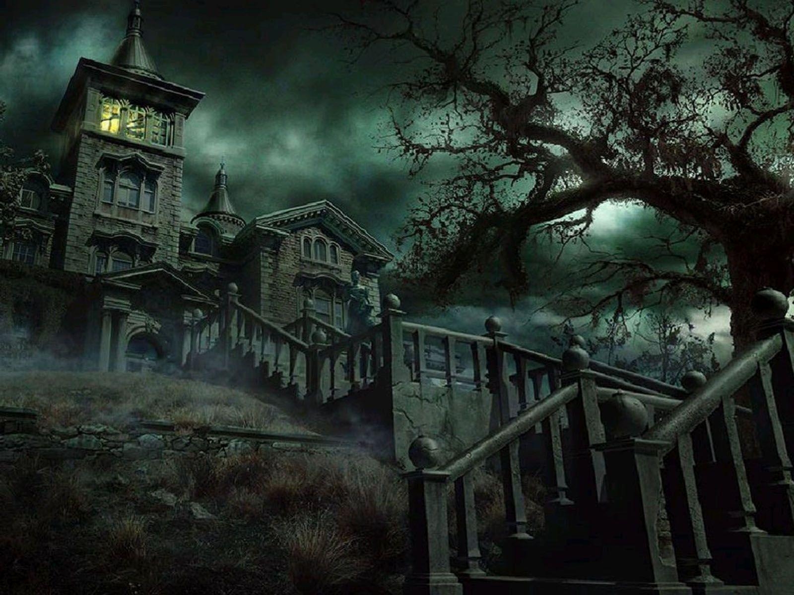 1600x1200 Creepy Vampire Castle Wallpaper Free Creepy Vampire, Desktop