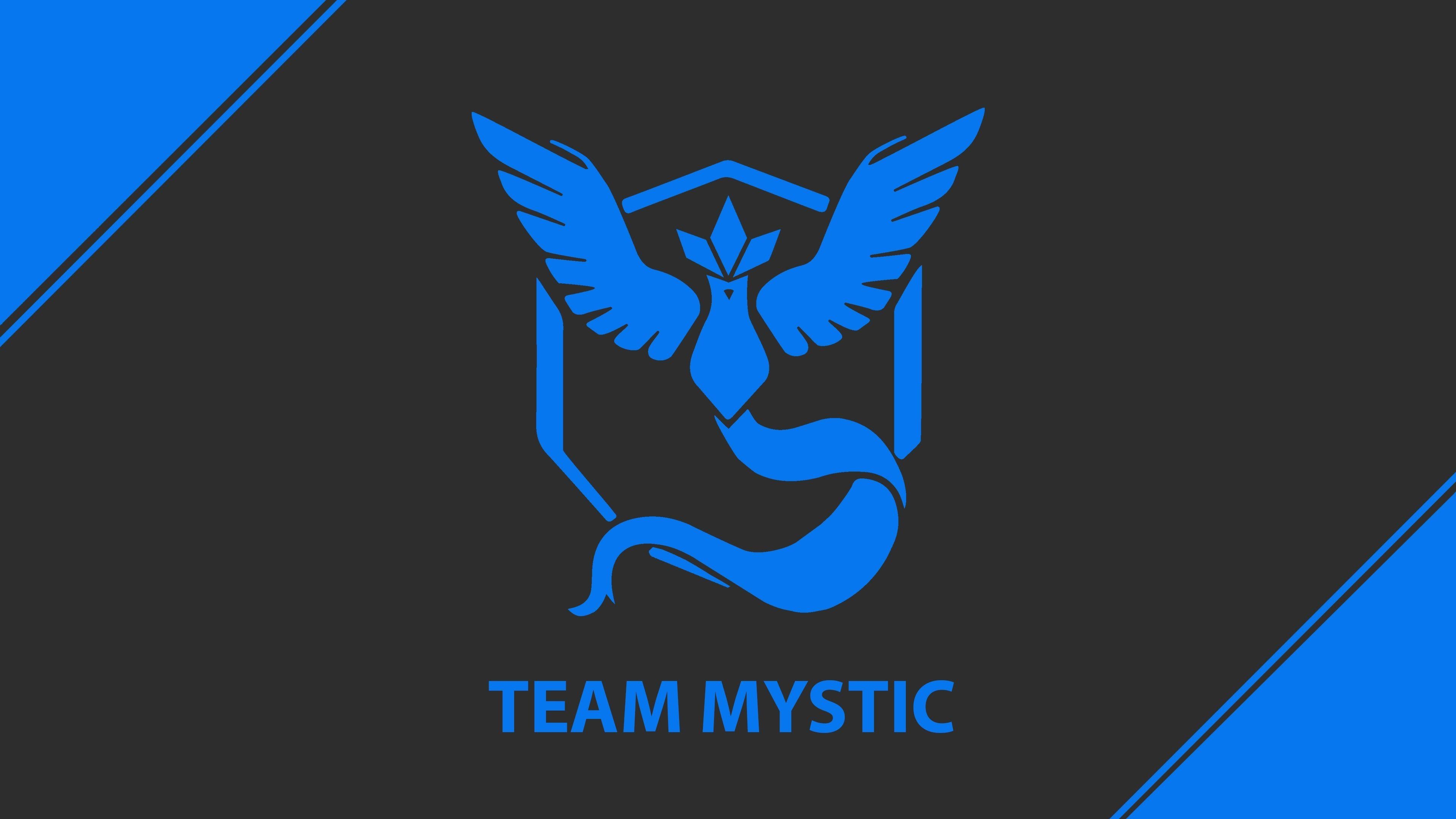 3840x2160 Pokemon Go Team Mystic Team Blue 4K Wallpaper in jpg format, Desktop