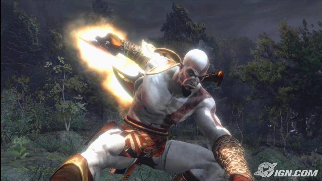 1280x720 God of War III texture resolution and new engine, Desktop