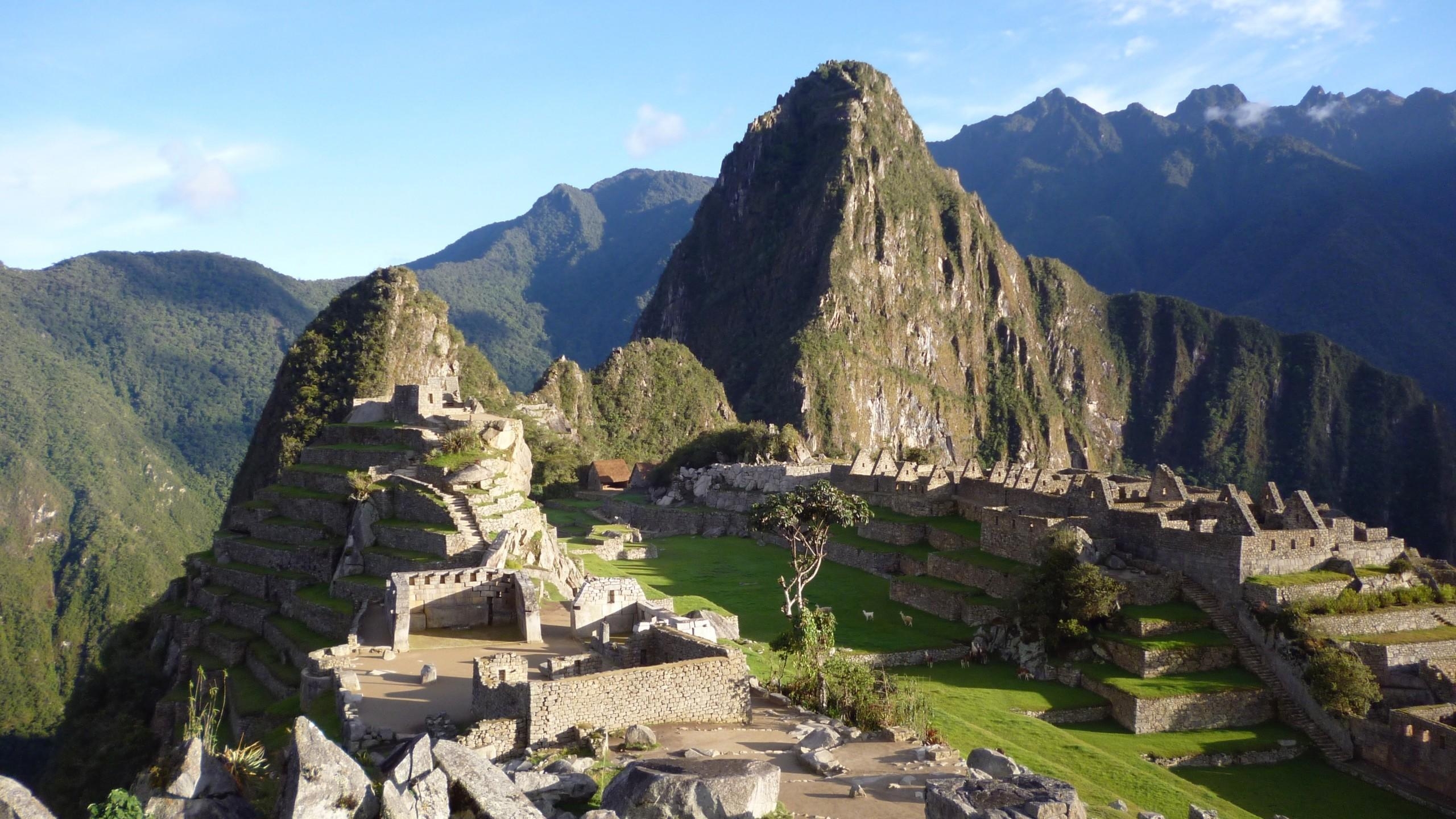 2560x1440 Download  Machu Picchu, Peru, Mountain, Monuments, Desktop