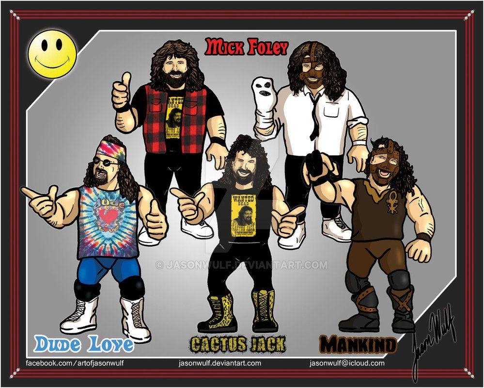 1000x800 Mick Foley mini poster!, Desktop