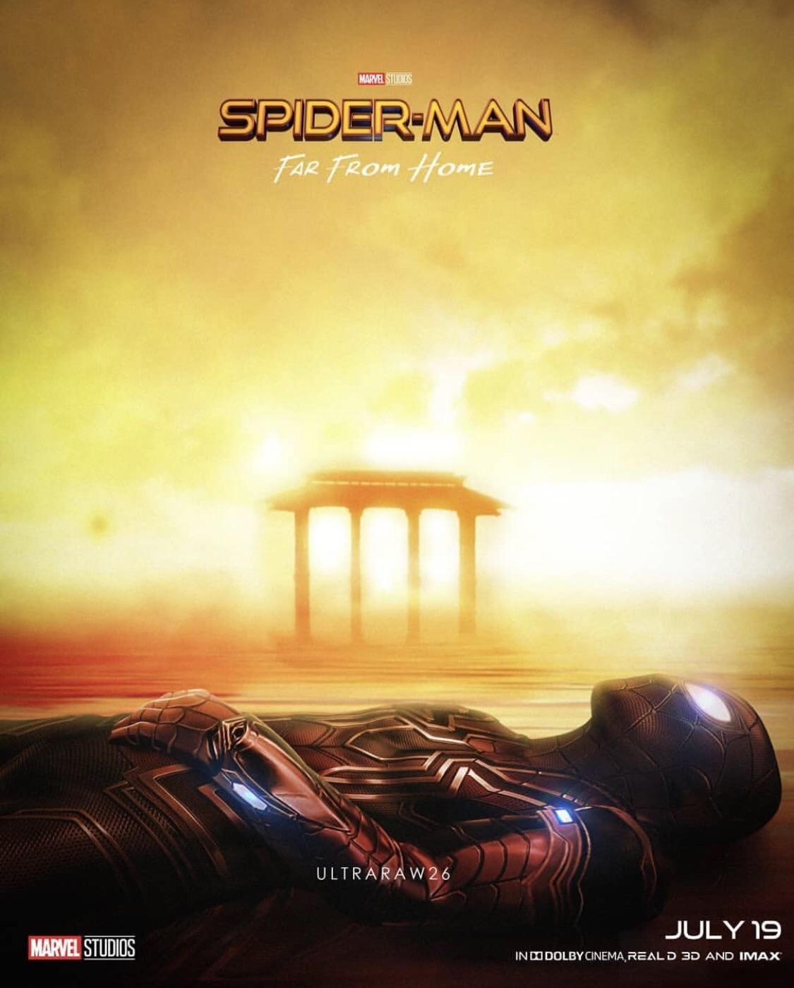 1130x1400 FAN ART Spider Man: Far From Home, Phone