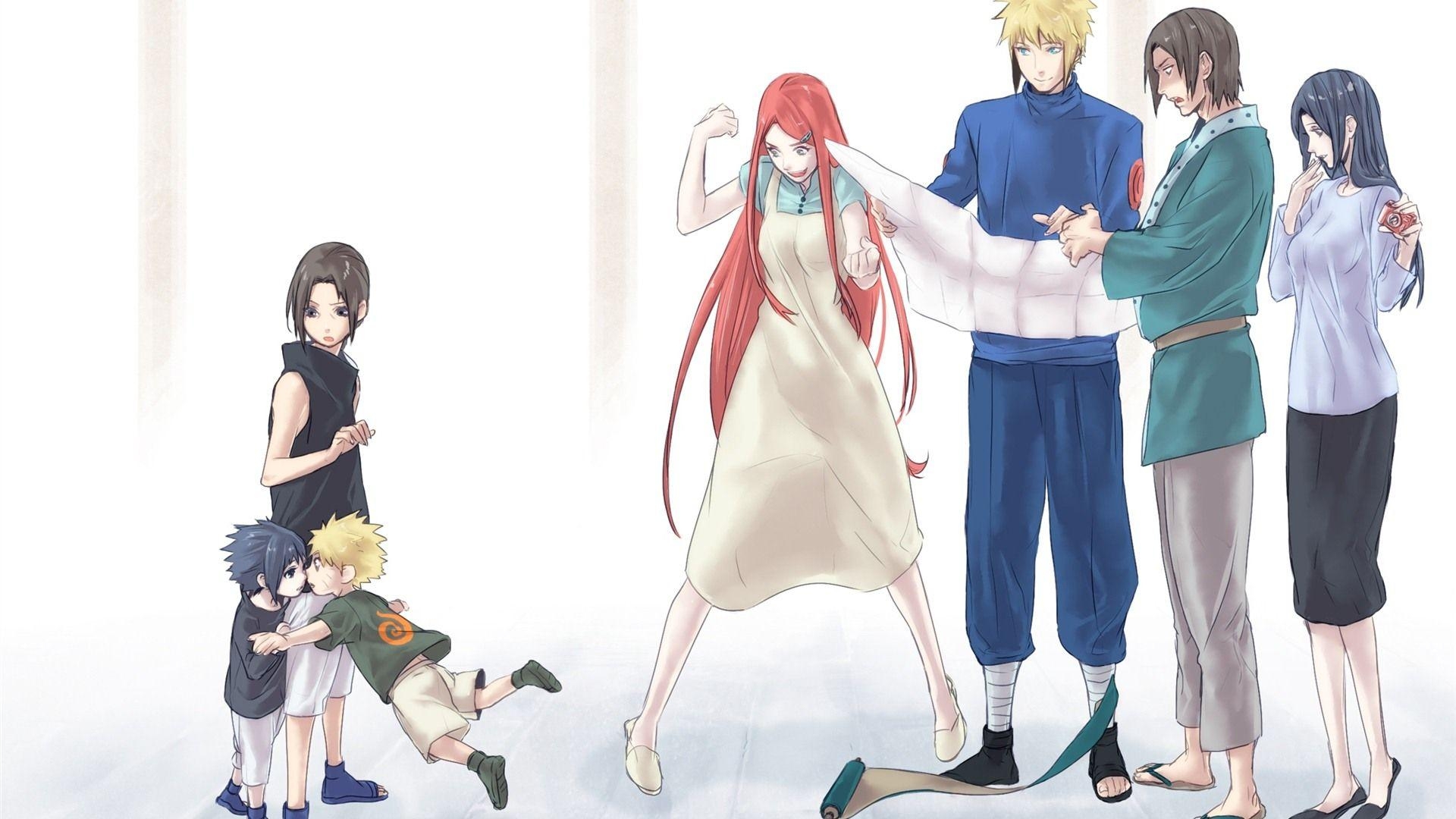 1920x1080 Naruto and Sasuke family Wallpaper. Wallpaper Naruto, Desktop