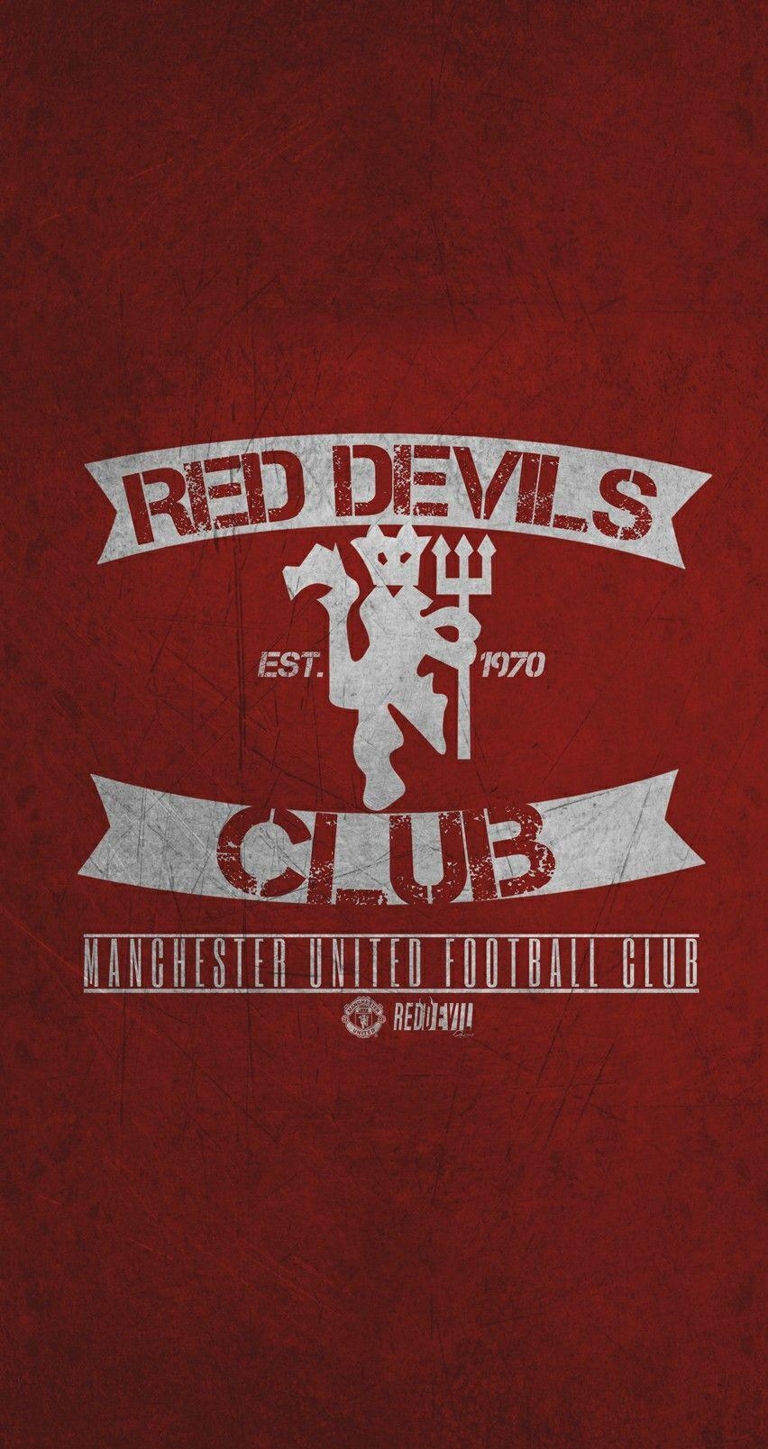 860x1610 Red Devils Club. MU. Man united, Manchester united, Phone