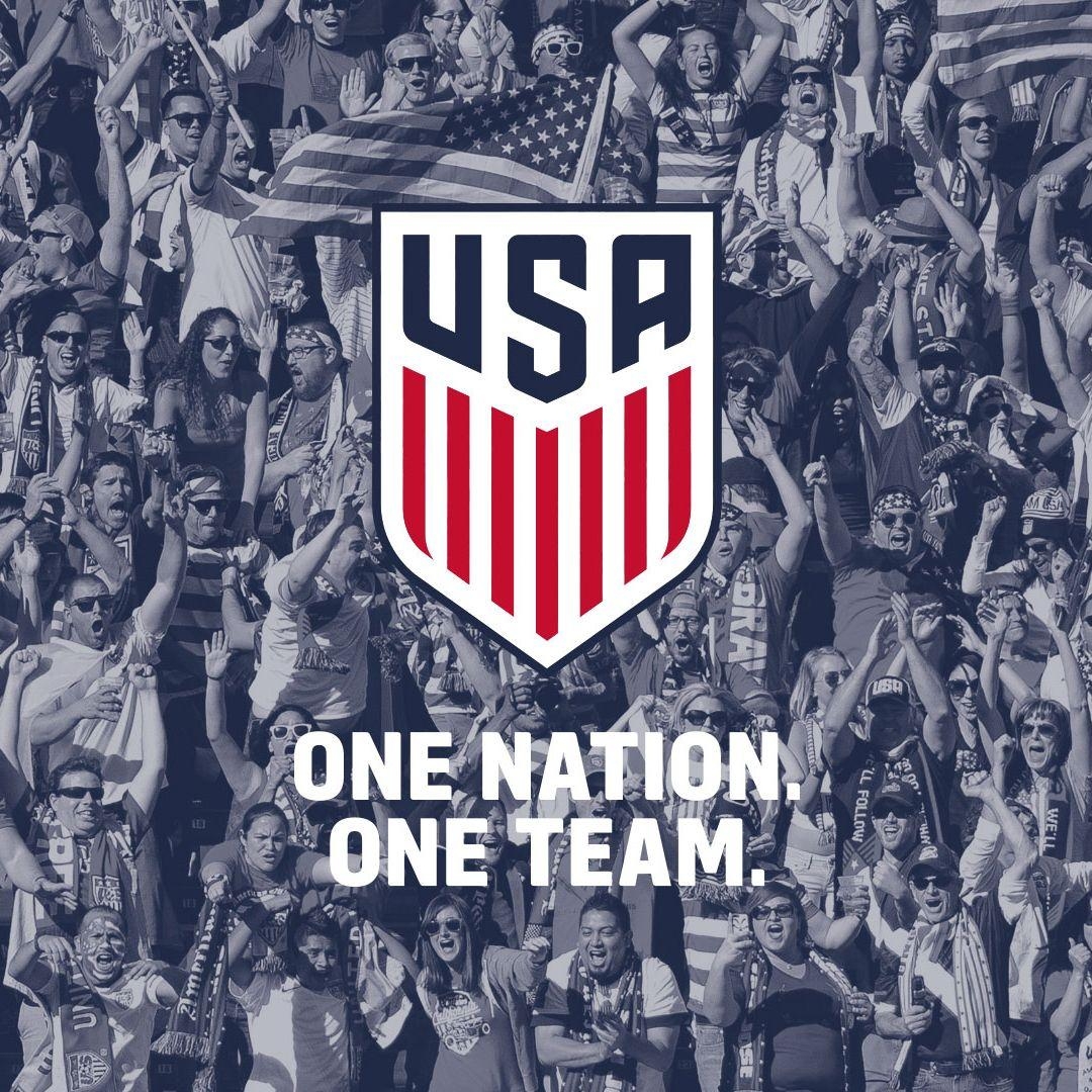 1080x1080 US Soccer new crest. One nation. One team. US Soccer, Phone