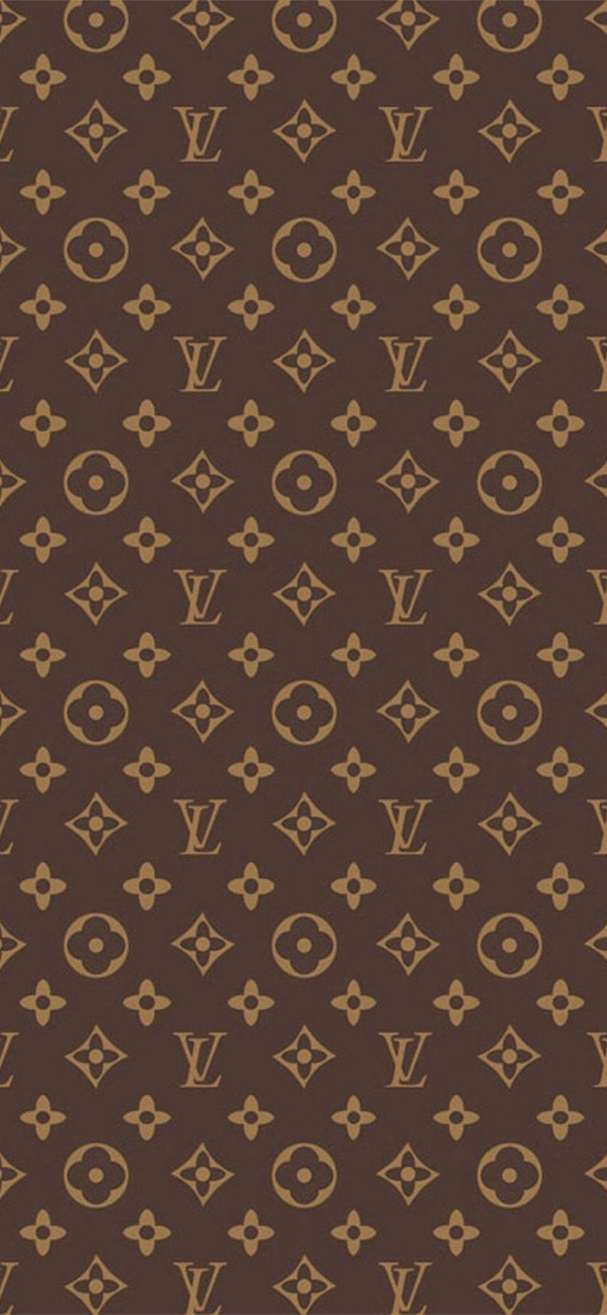 890x1920 Download Brown Aesthetic Louis Vuitton Phone Wallpaper, Phone