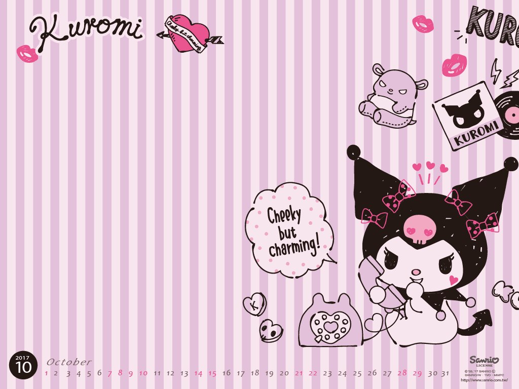 1030x770 Kuromi Aesthetic Wallpaper. Sanrio wallpaper, Cute wallpaper, Goth wallpaper, Desktop