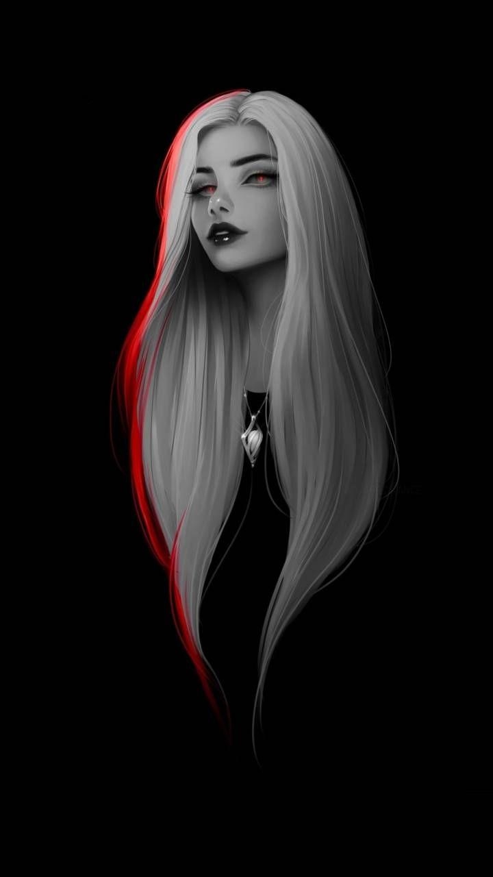 720x1280 Download Woman Dark Wallpaper by MaykonWalls now. Browse millions of popular black Wallpaper an. Digital art girl, Dark wallpaper, Art girl, Phone