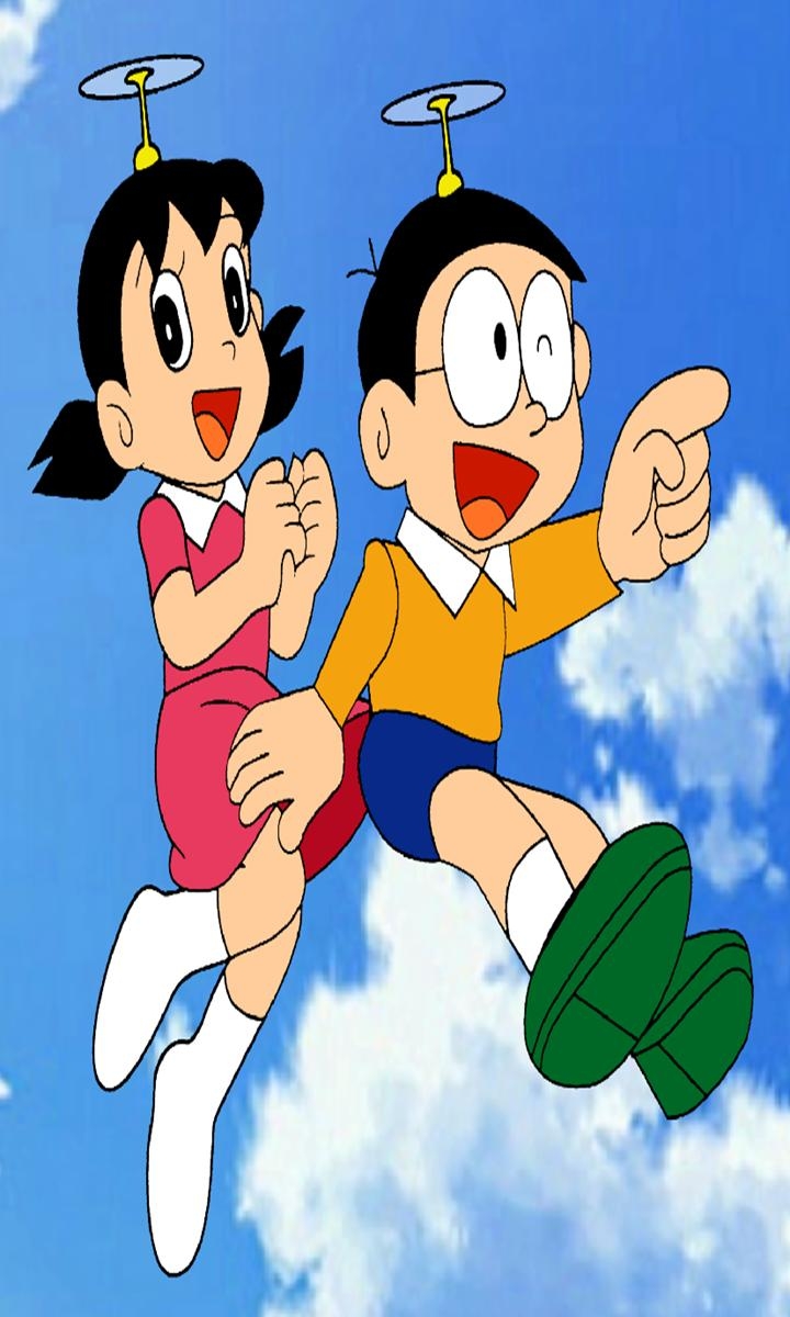 720x1200 Nobita Shizuka Love Wallpaper for Android, Phone