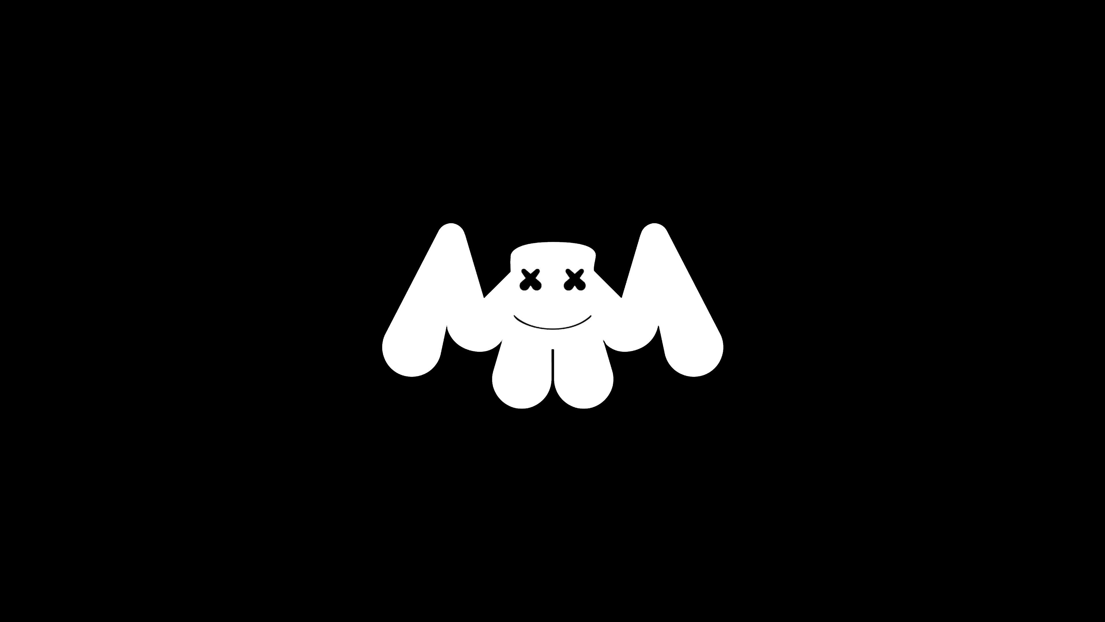 3840x2160 Marshmello Logo Dark, HD Music, 4k Wallpaper, Image, Background, Photo and Picture, Desktop