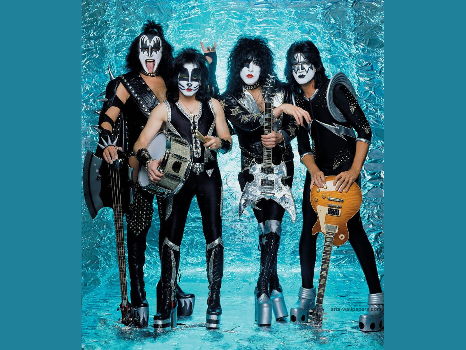 1600x1200 kiss, Heavy, Metal, Rock, Bands, Guitar Wallpaper HD / Desktop and Mobile Background, Desktop