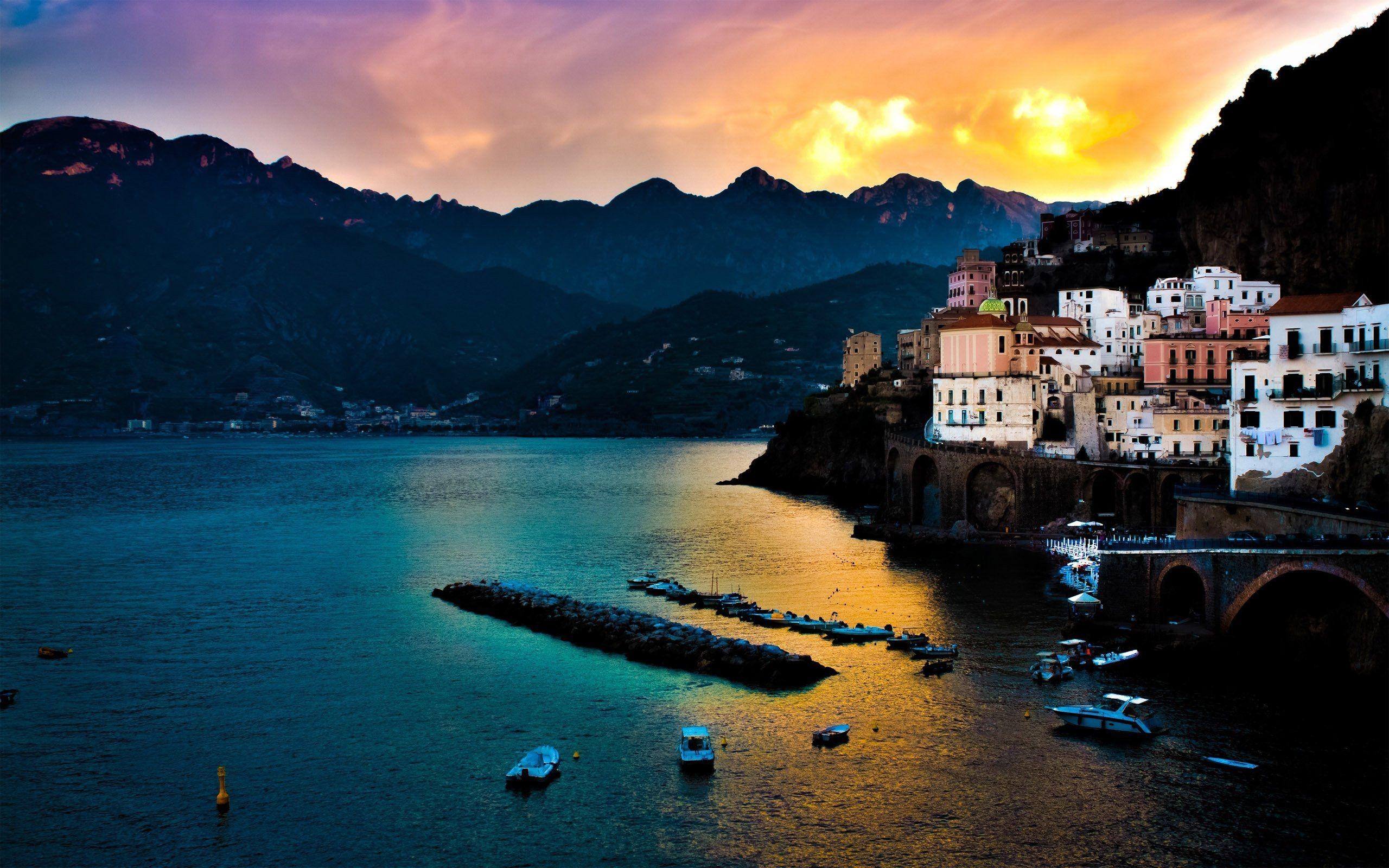 2560x1600 Amalfi Coast Wallpaper Italy World (73 Wallpaper), Desktop