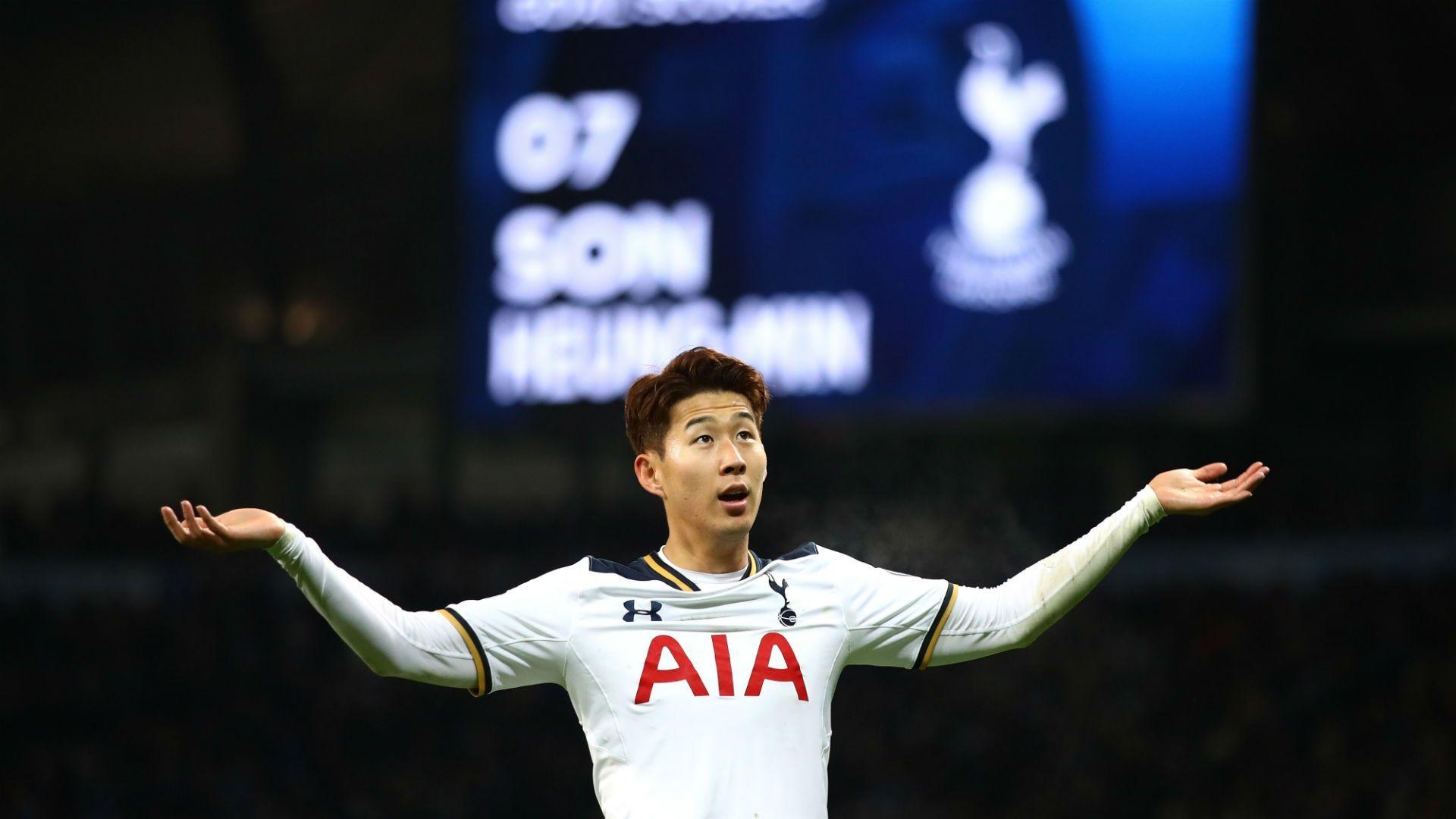 1920x1080 Manchester City 2 Tottenham 2: Controversial Son strike bails out, Desktop