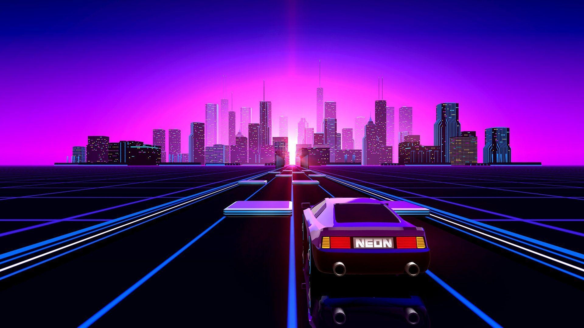 1920x1080 Retro Wave HD Wallpaper and Background Image, Desktop