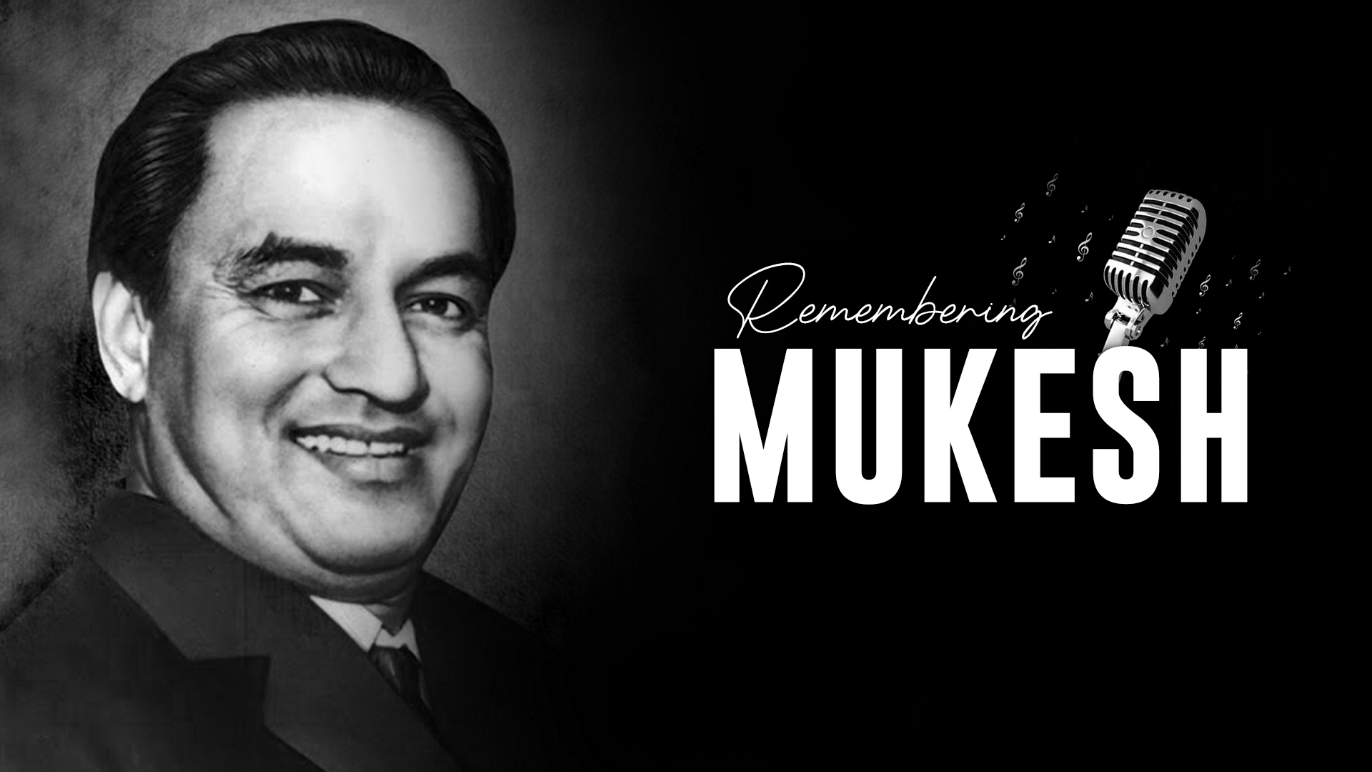 1920x1080 brilliant Indian Playback Singer Mukesh, Desktop