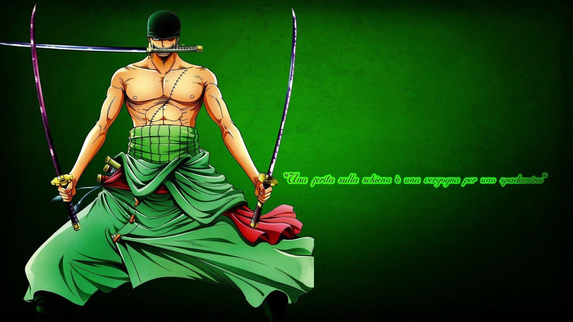 1920x1080 Roronoa Zoro, Santōryū Full HD Wallpaper, Desktop