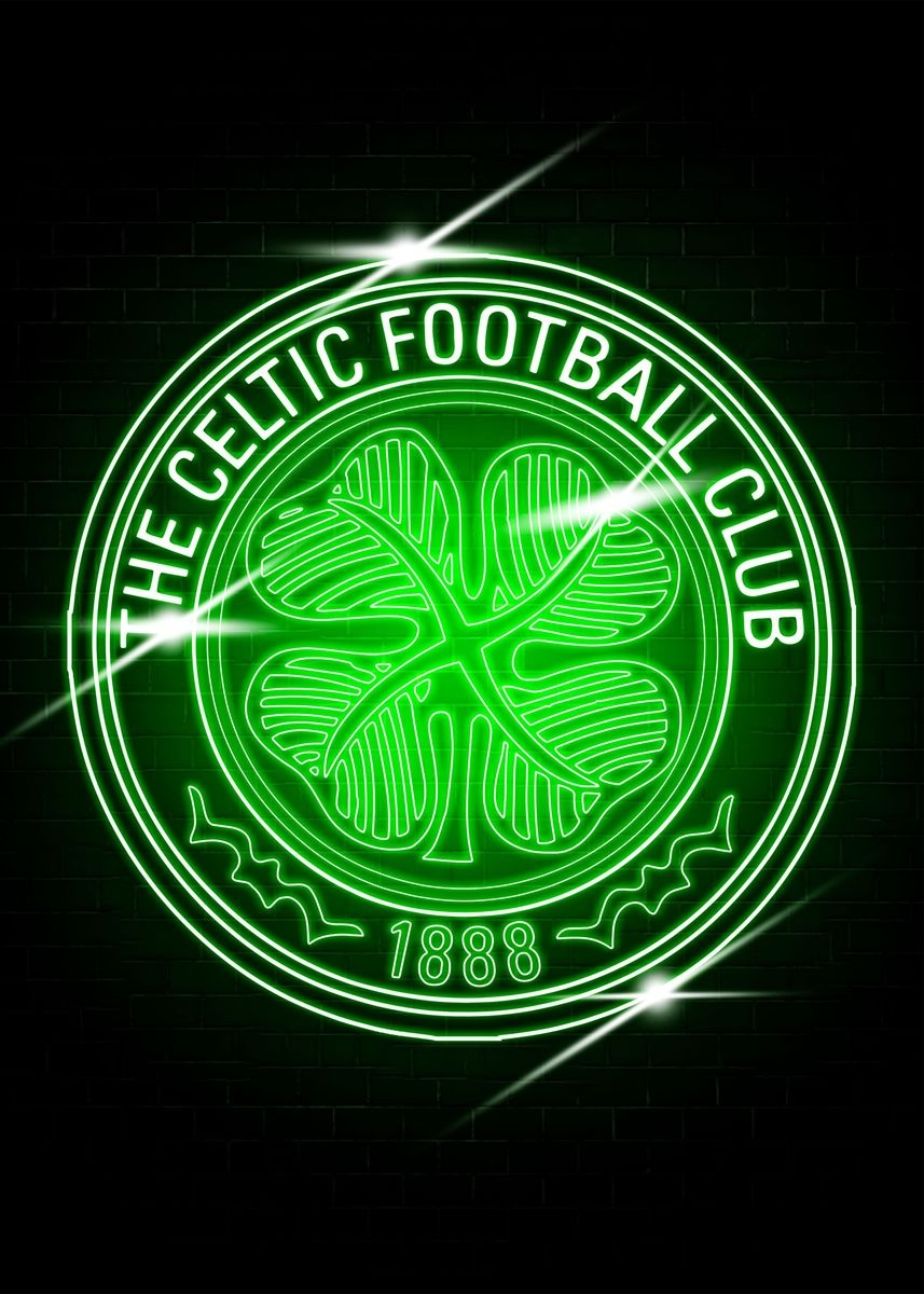 860x1200 Celtic Neon Wall Art' Poster, picture, Phone