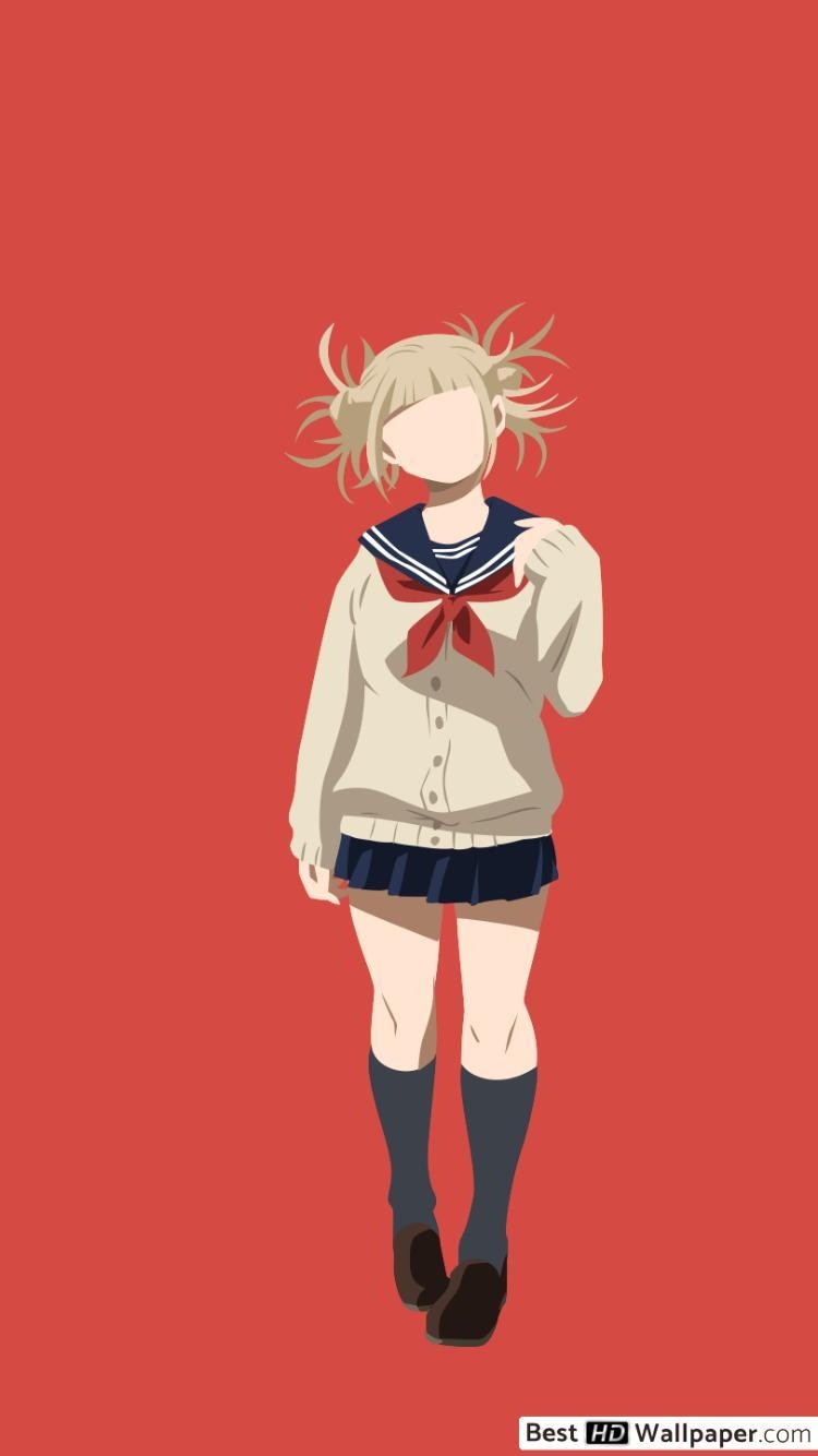 750x1340 My Hero Academia Toga (Minimalist) HD wallpaper, Phone