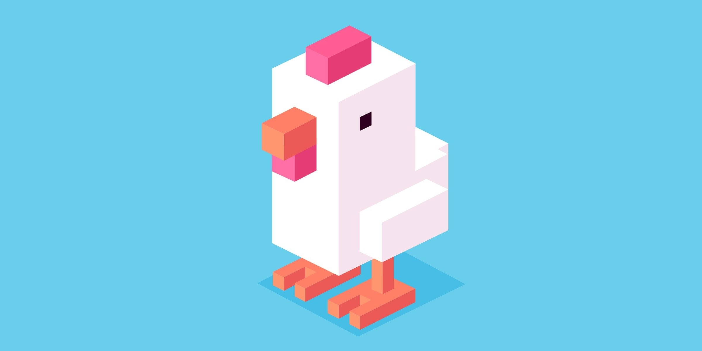 2400x1200 Get Crossy Road, Dual Screen