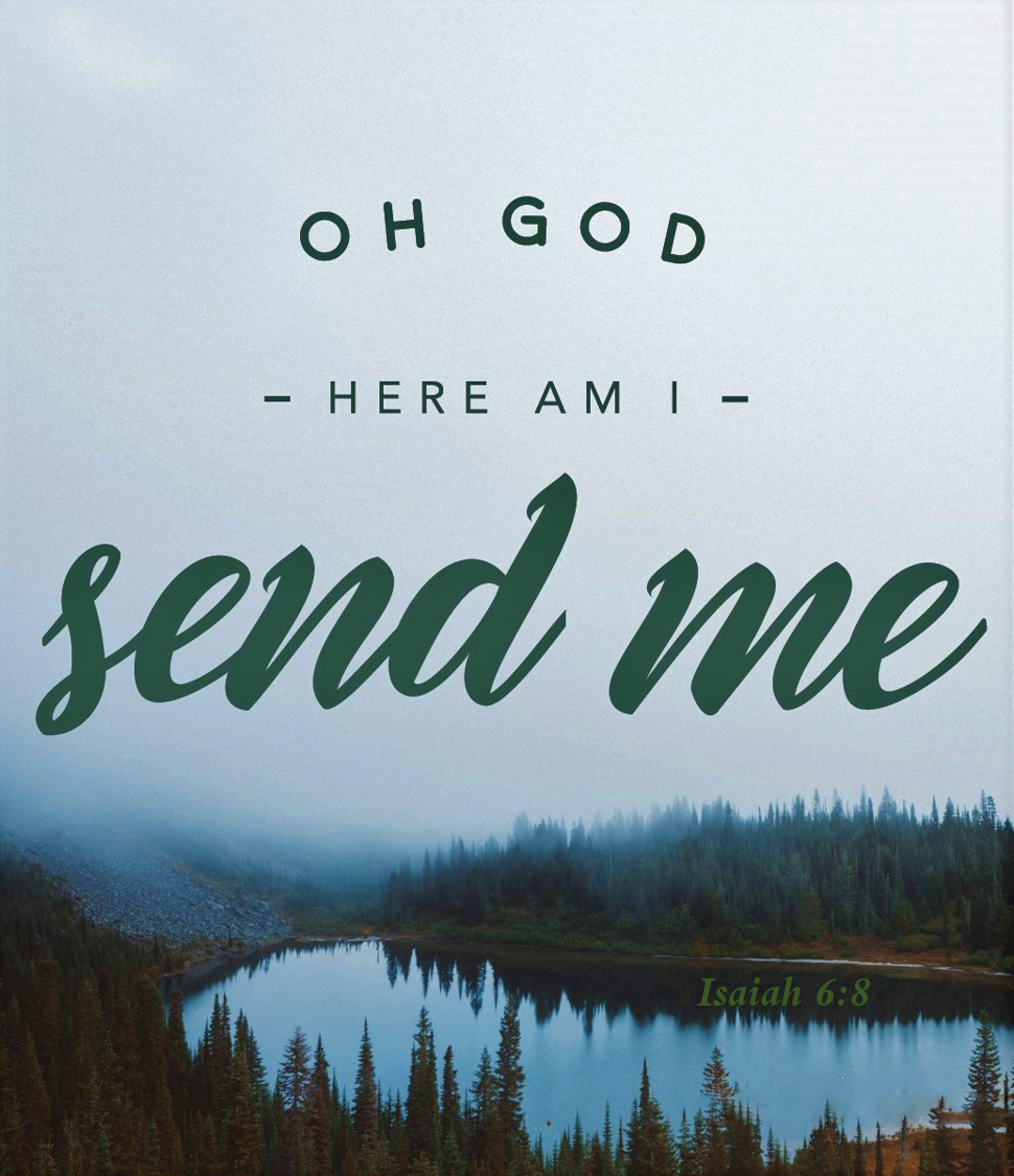 970x1130 Isaiah 6:8 (NKJV) I heard, Phone