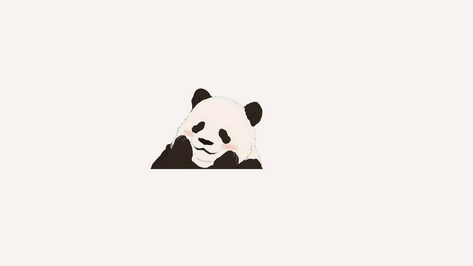 1920x1080 Cute Panda Face Wallpaper. Best HD Wallpaper. Cute wallpaper, HD cute wallpaper, Cute wallpaper quotes, Desktop