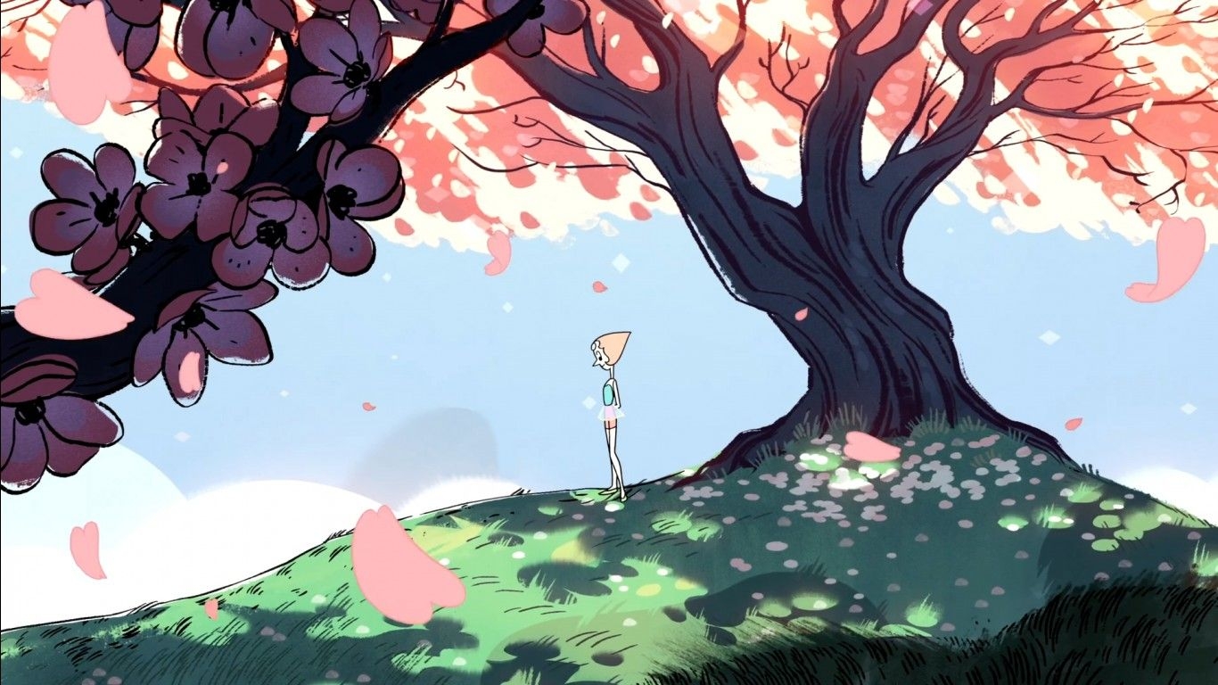 1370x770 Scenery Steven Universe Aesthetic Wallpaper, Desktop