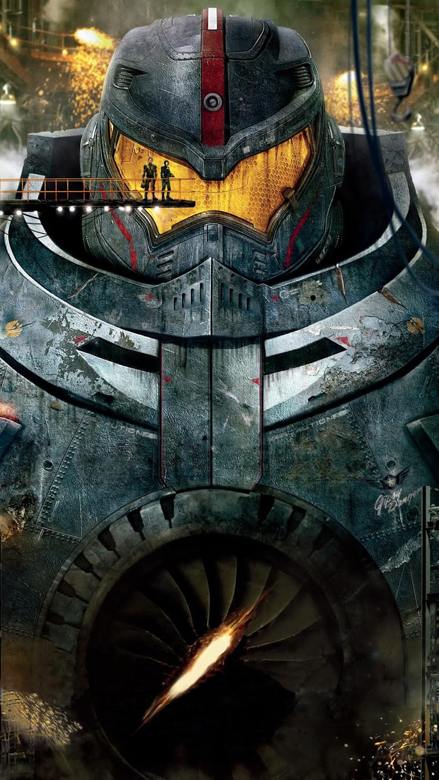 1440x2560 The Forgotten Lair. Pacific Rim Mobile Wallpaper, Phone