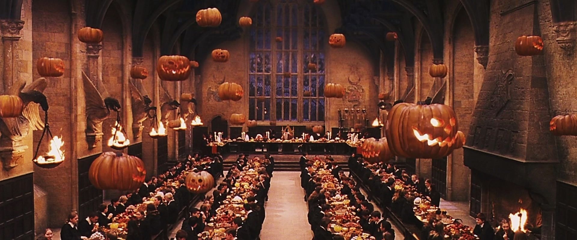 1920x800 Harry Potter Halloween Wallpaper, Dual Screen