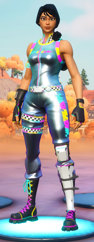 310x790 Rainbow Racer Fortnite wallpaper, Phone