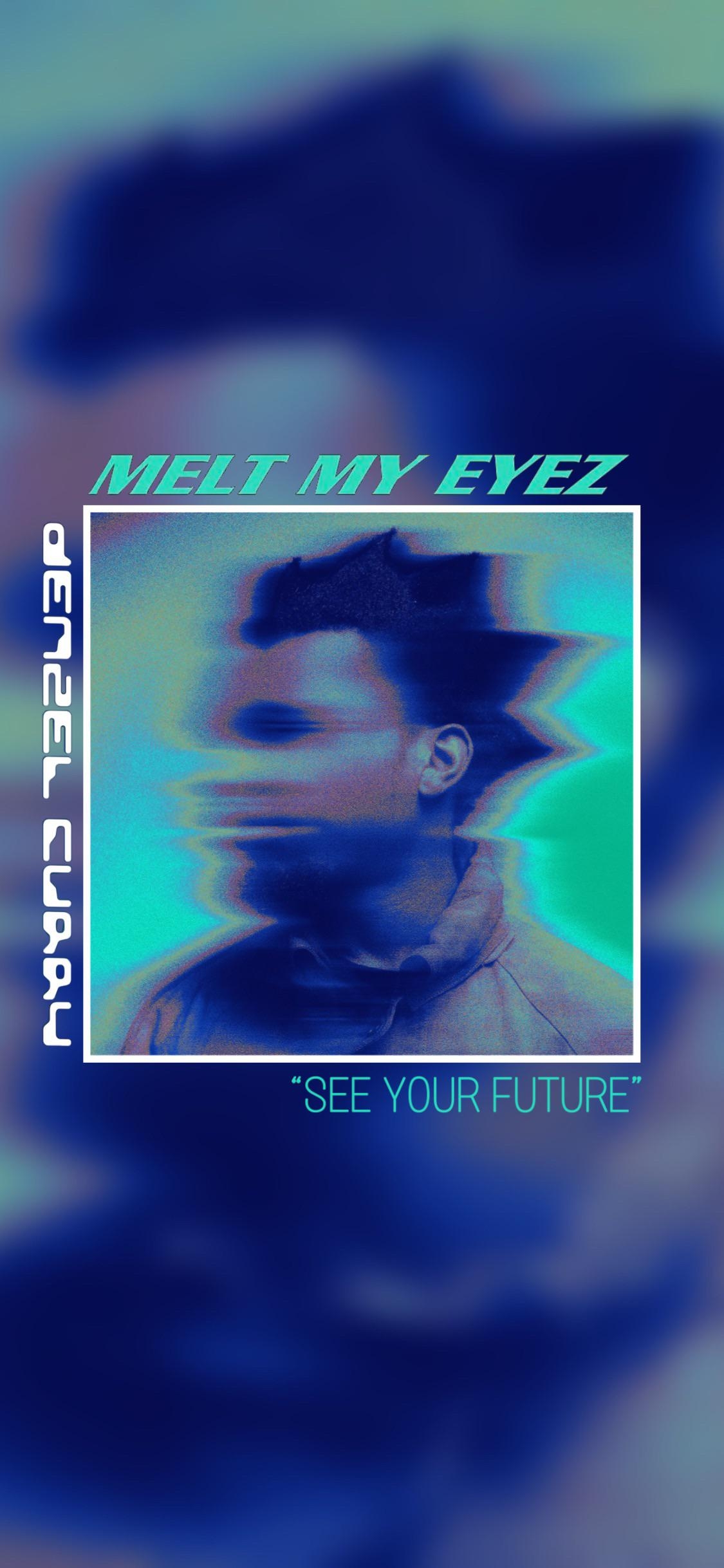 1130x2440 Welp new album new phone wallpaper, enjoy this scuffed melt my eyez see your future wall paper, the bottom “see your future” part isn't the exact font because I couldn't find it, Phone