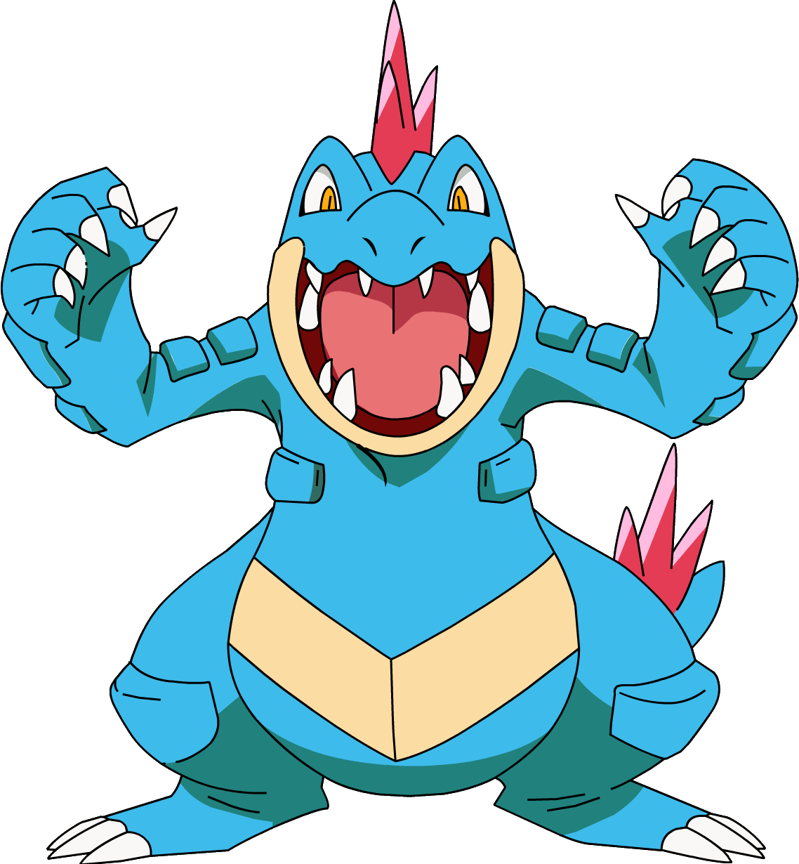 1140x1230 160Feraligatr OS anime 2.png. Pokémon, Phone