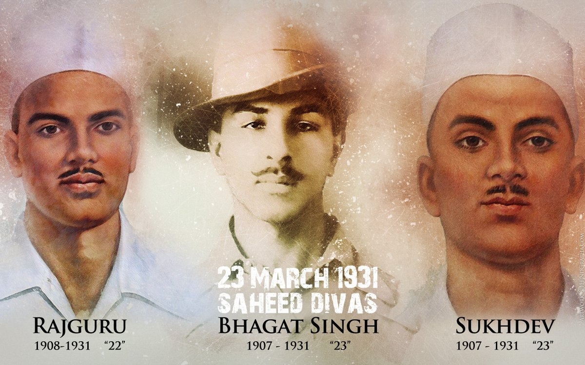 1200x750 Salute to Shaheed Bhagat Singh, Rajguru and Sukhdev: u_ParamMalhi, Desktop