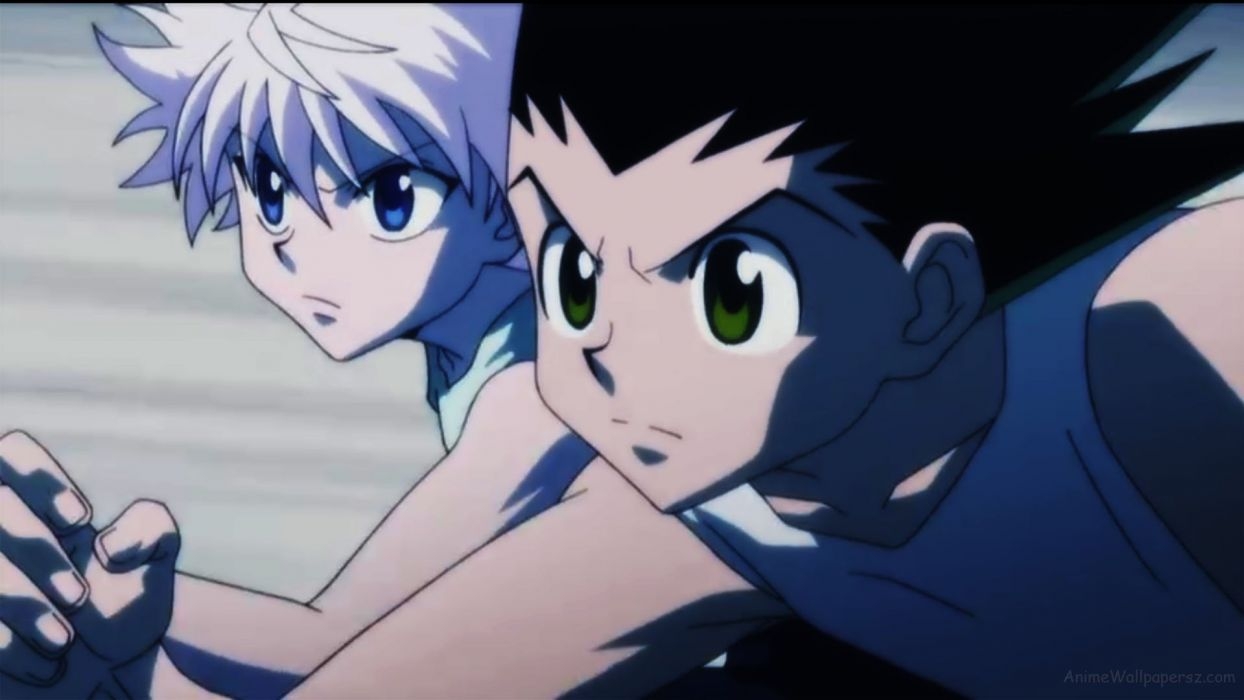 1250x700 Anime series characters gon killua hunterxmunter wallpaper, Desktop