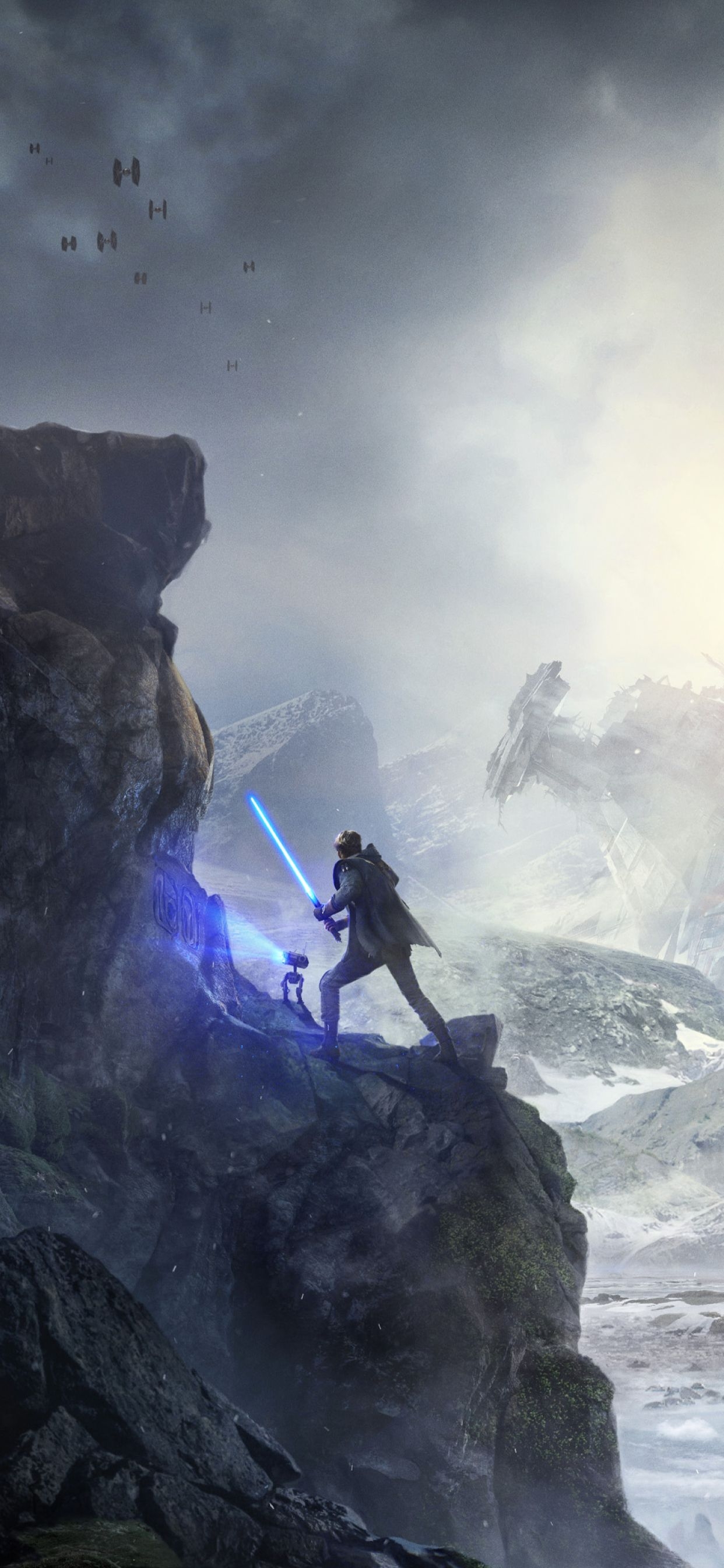 1250x2690 Star Wars Jedi Fallen Order iPhone XS MAX Wallpaper, HD, Phone