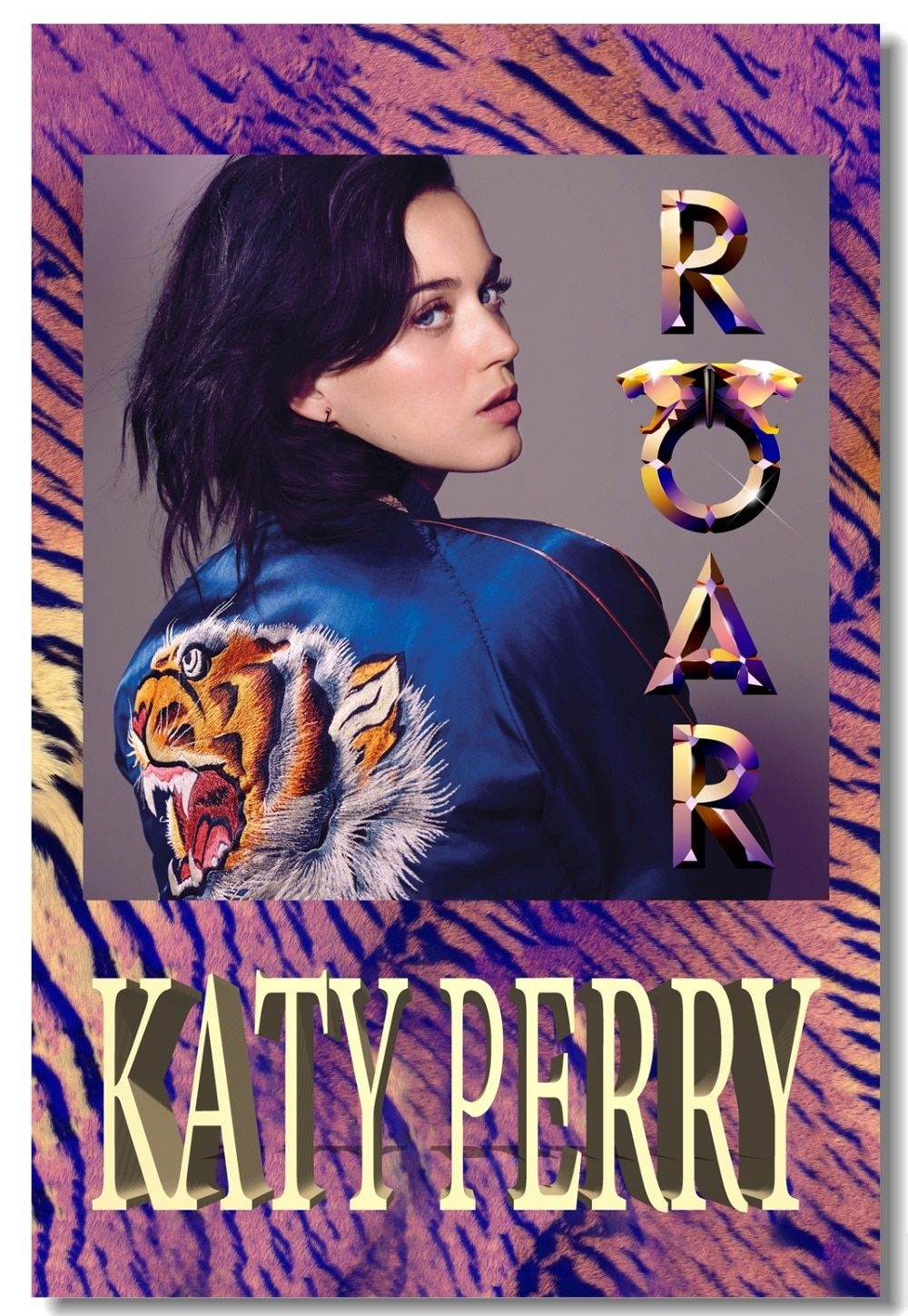 1000x1450 Custom Canvas Wall Decals Katy Perry Poster Katy Perry Roar Wallpaper Music Star Wall Sticker Mural Cafe Decorations #. Wall Stickers, Phone