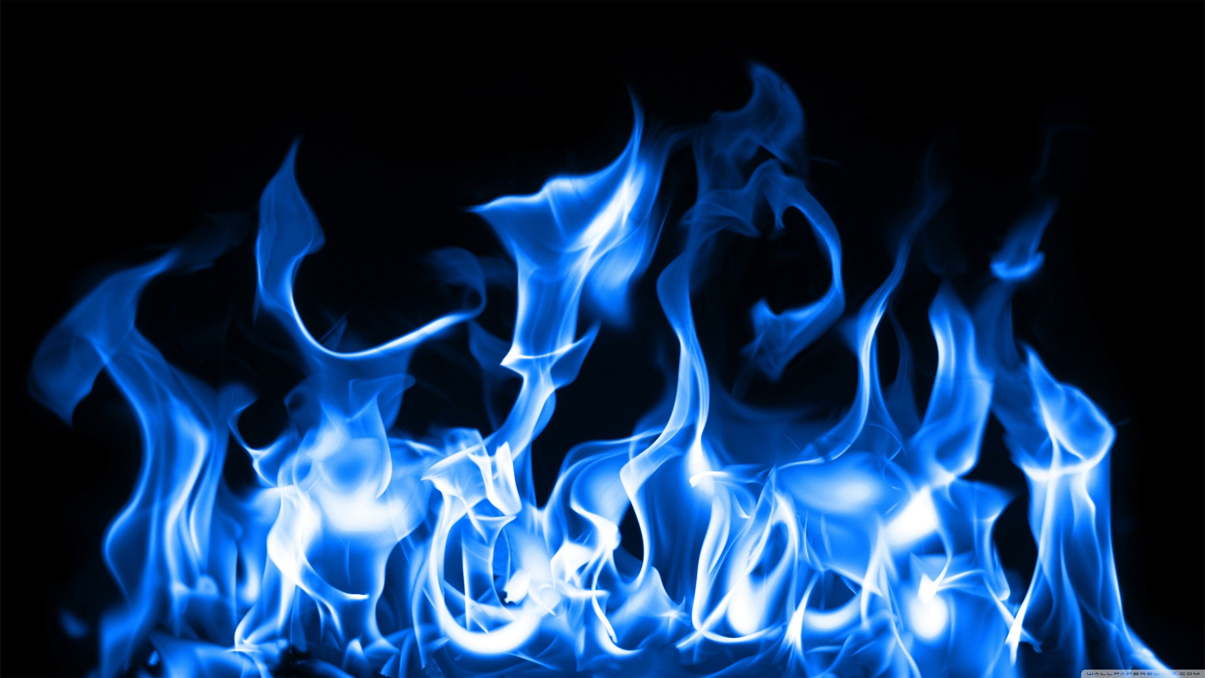 3840x2160 Blue Fire Wallpaper Free Blue Fire Background, Desktop