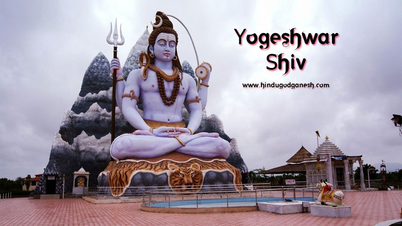 1370x770 Yogeshwar shiva. Shiva statue, Lord shiva statue, Desktop